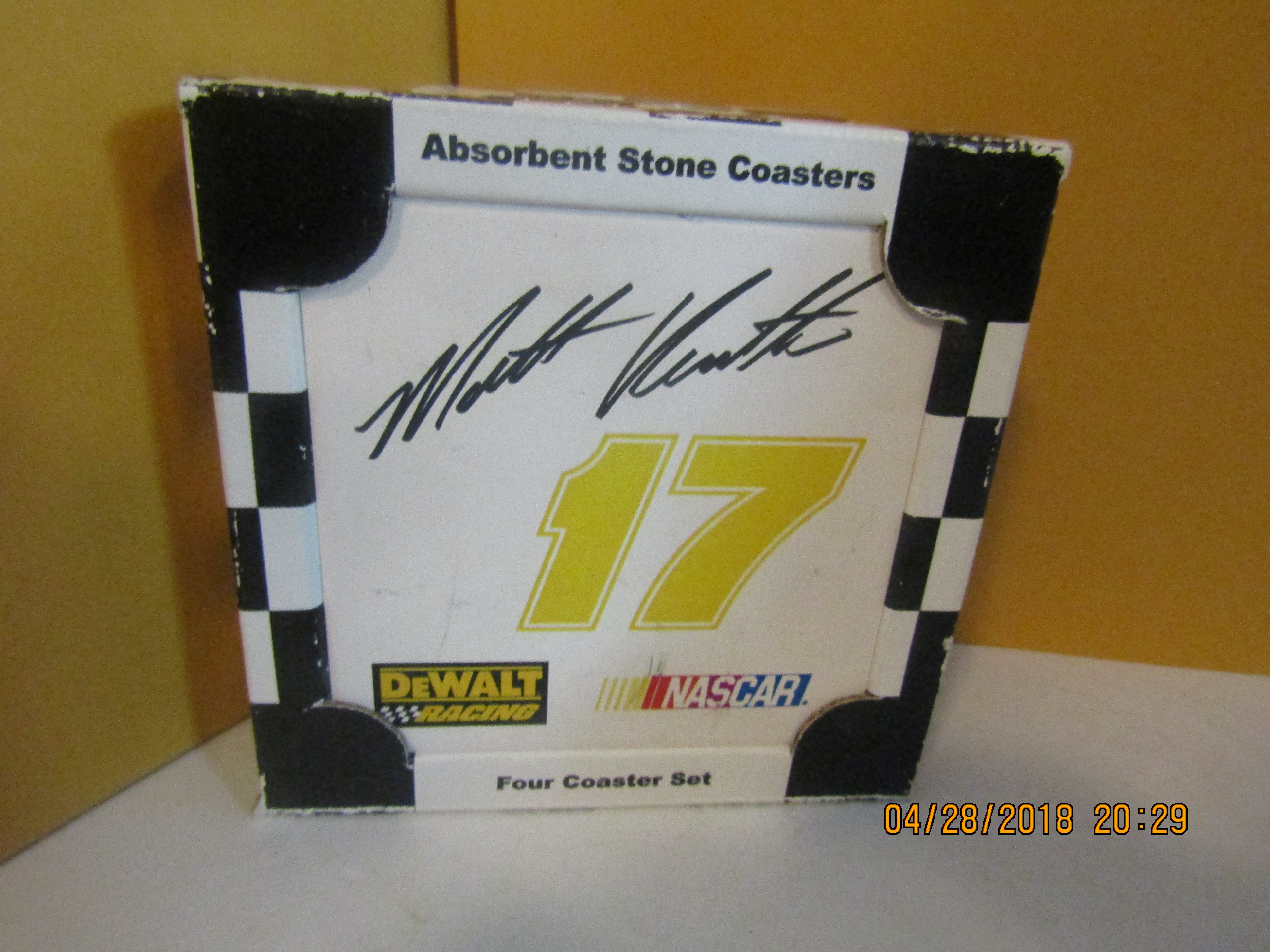Nascar DeWalt Racing #17 Coaster Set Matt Kenseth