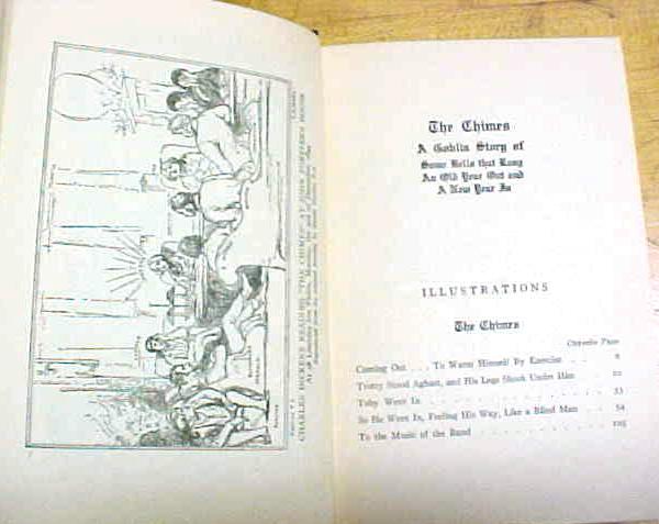 Dickens Christmas Carol & The Chimes 1900's