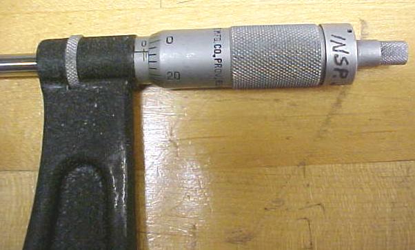 Brown & Sharpe Outside Micrometer 10-11 inch