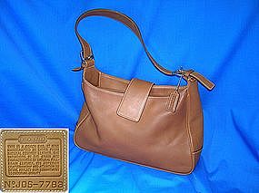 COACH Tan Leather Handbag