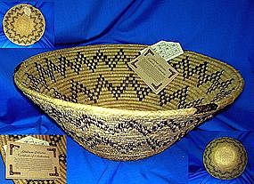 Shalimar handwoven Basket Pakistan Large