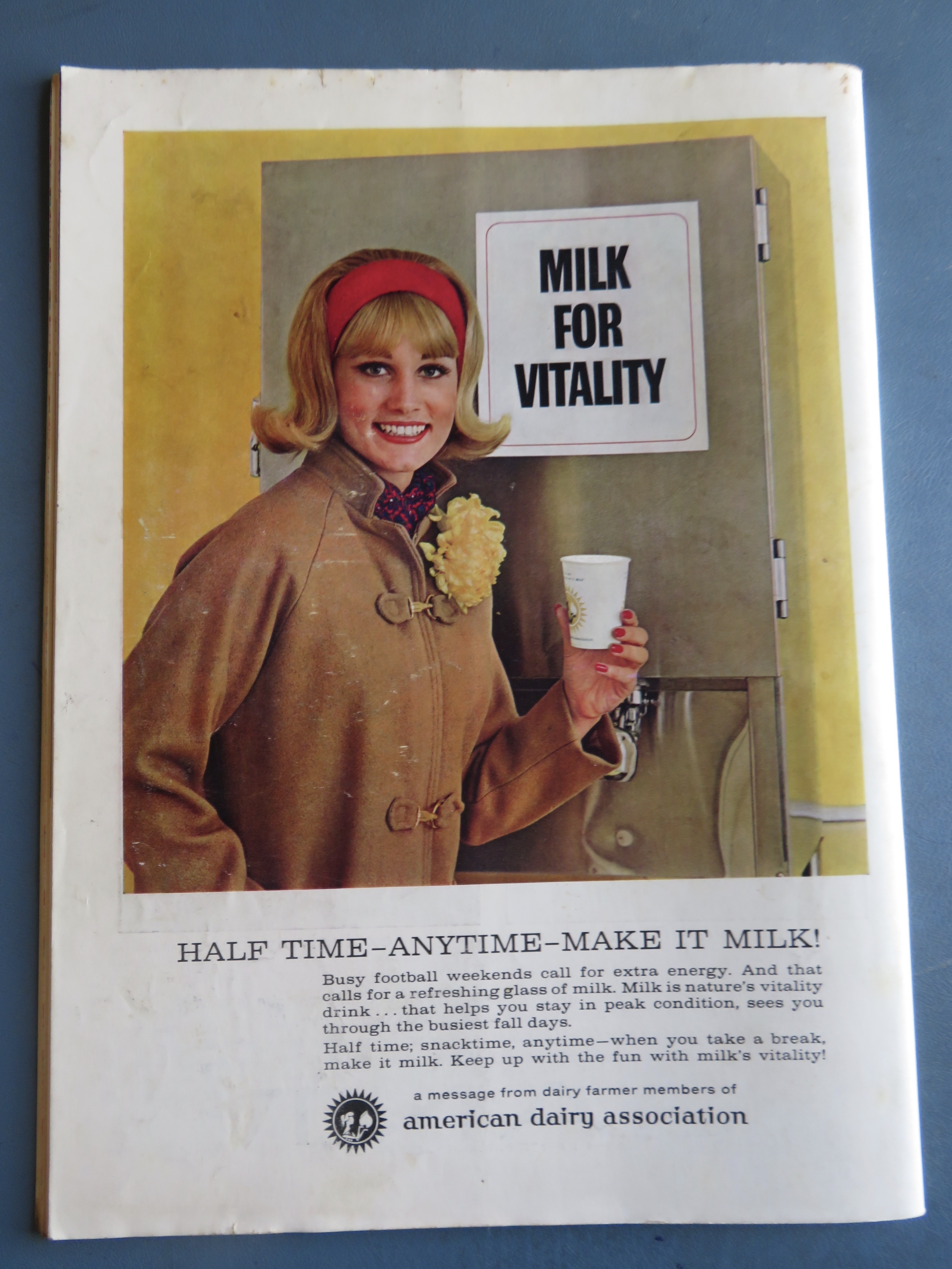 1965 Purdue vs Notre Dame Official Program
