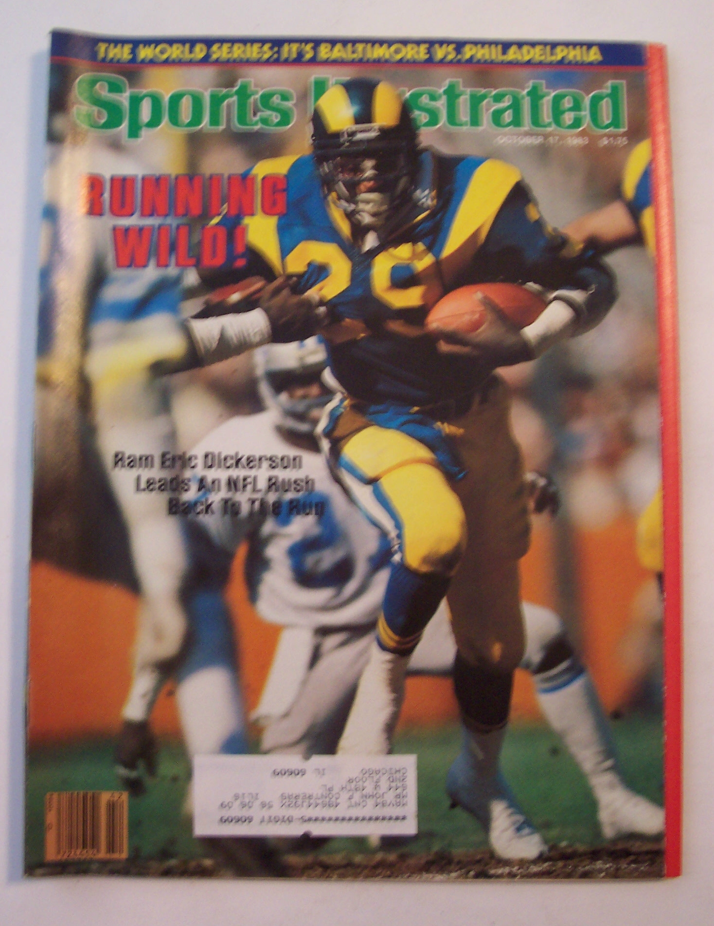 Sports Illustrated Magazine - October 17, 1983