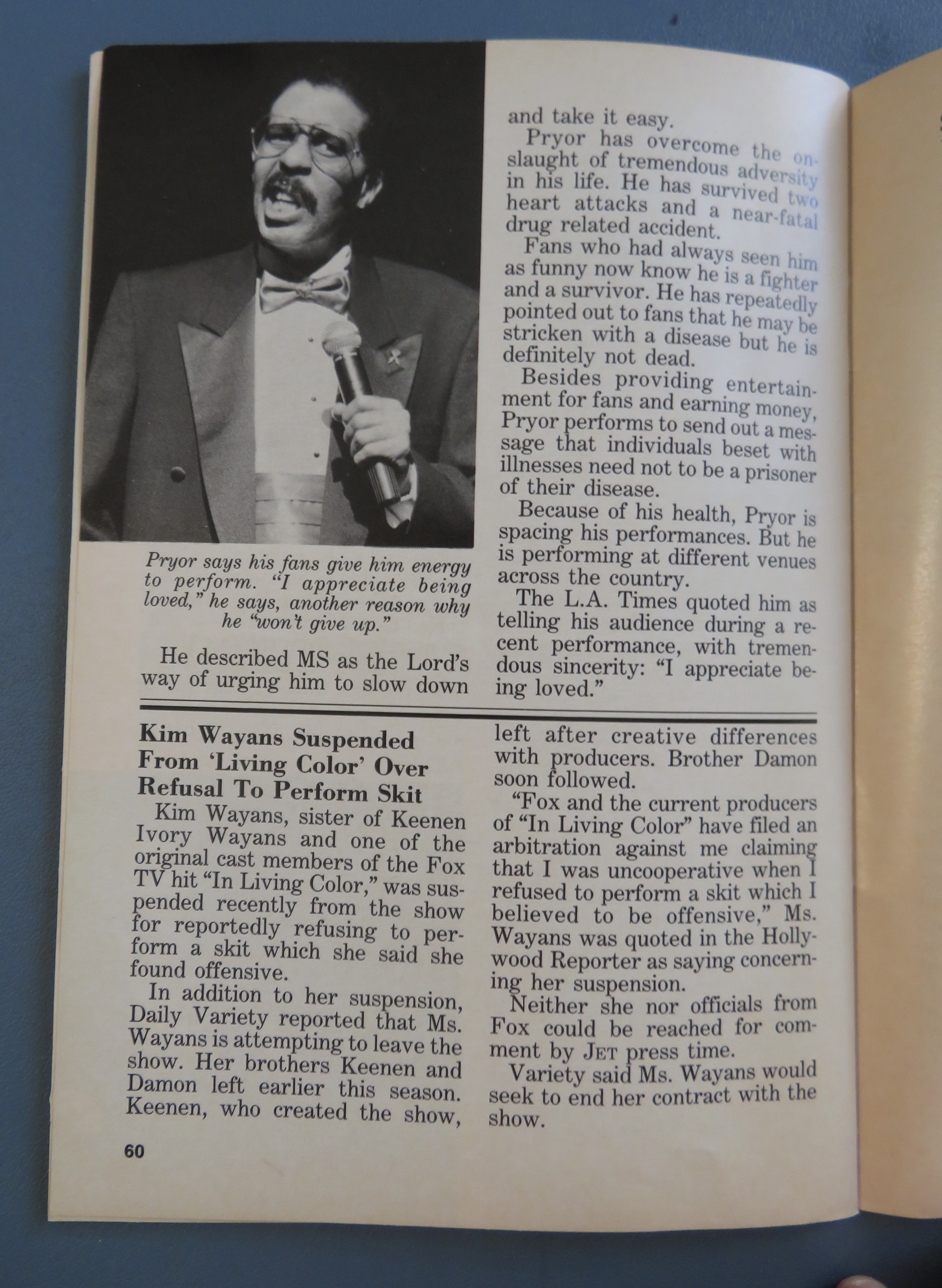 Jet Magazine March 1, 1993 Richard Pryor