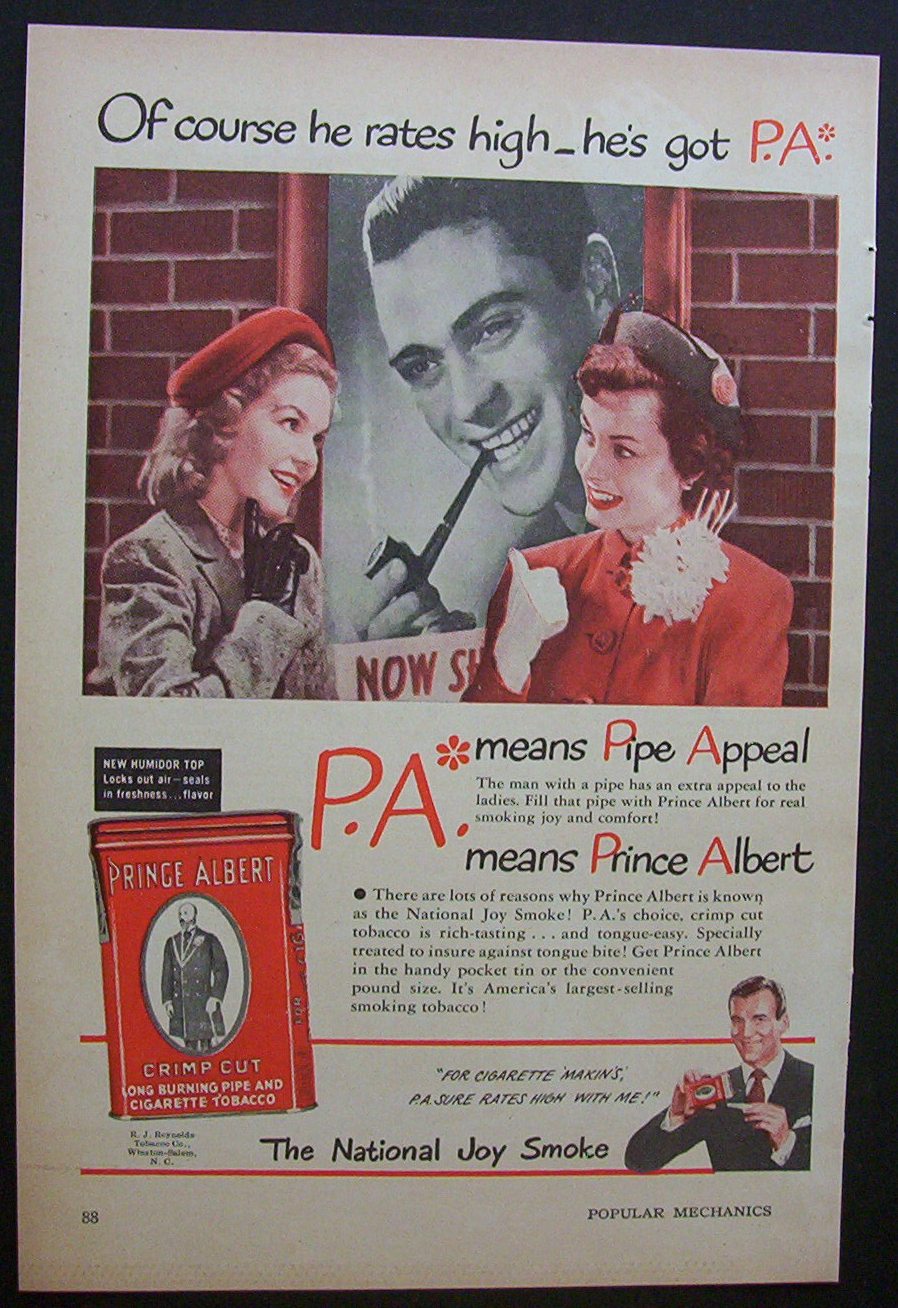 1949  Prince  Albert  Tobacco