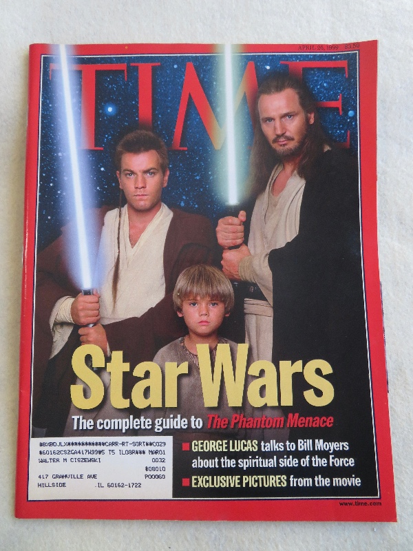 Time Magazine April 26, 1999 Star Wars: The Complete Guide To The Phantom Menace