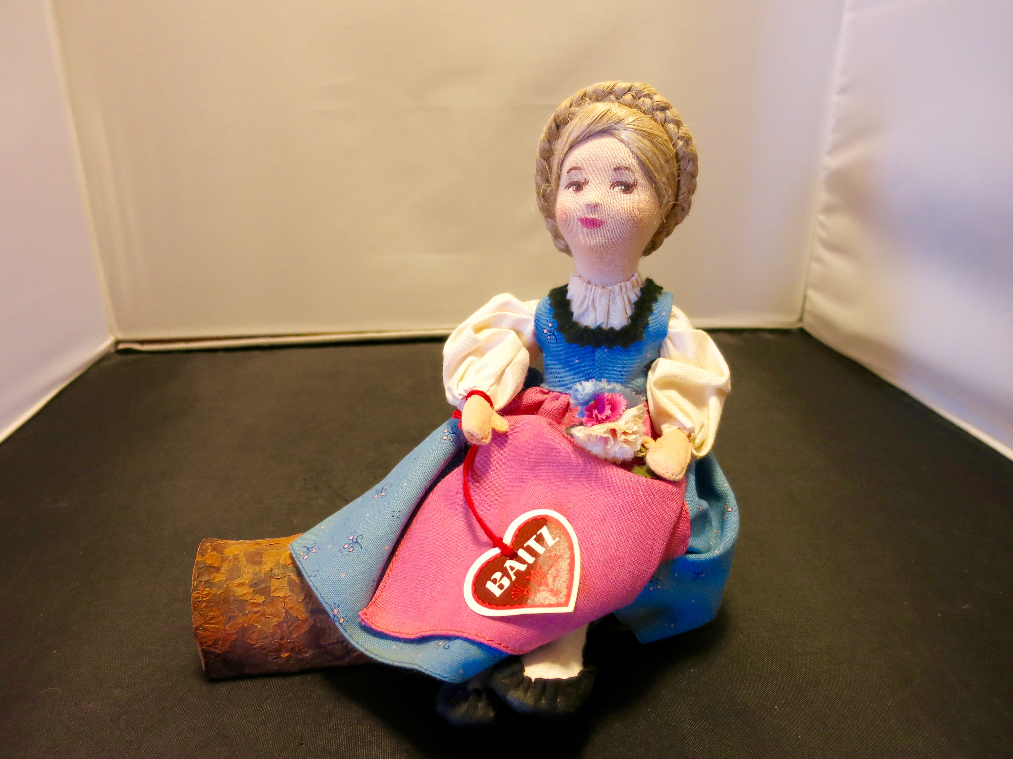 Baitz Cloth Doll Austria original with hang tag