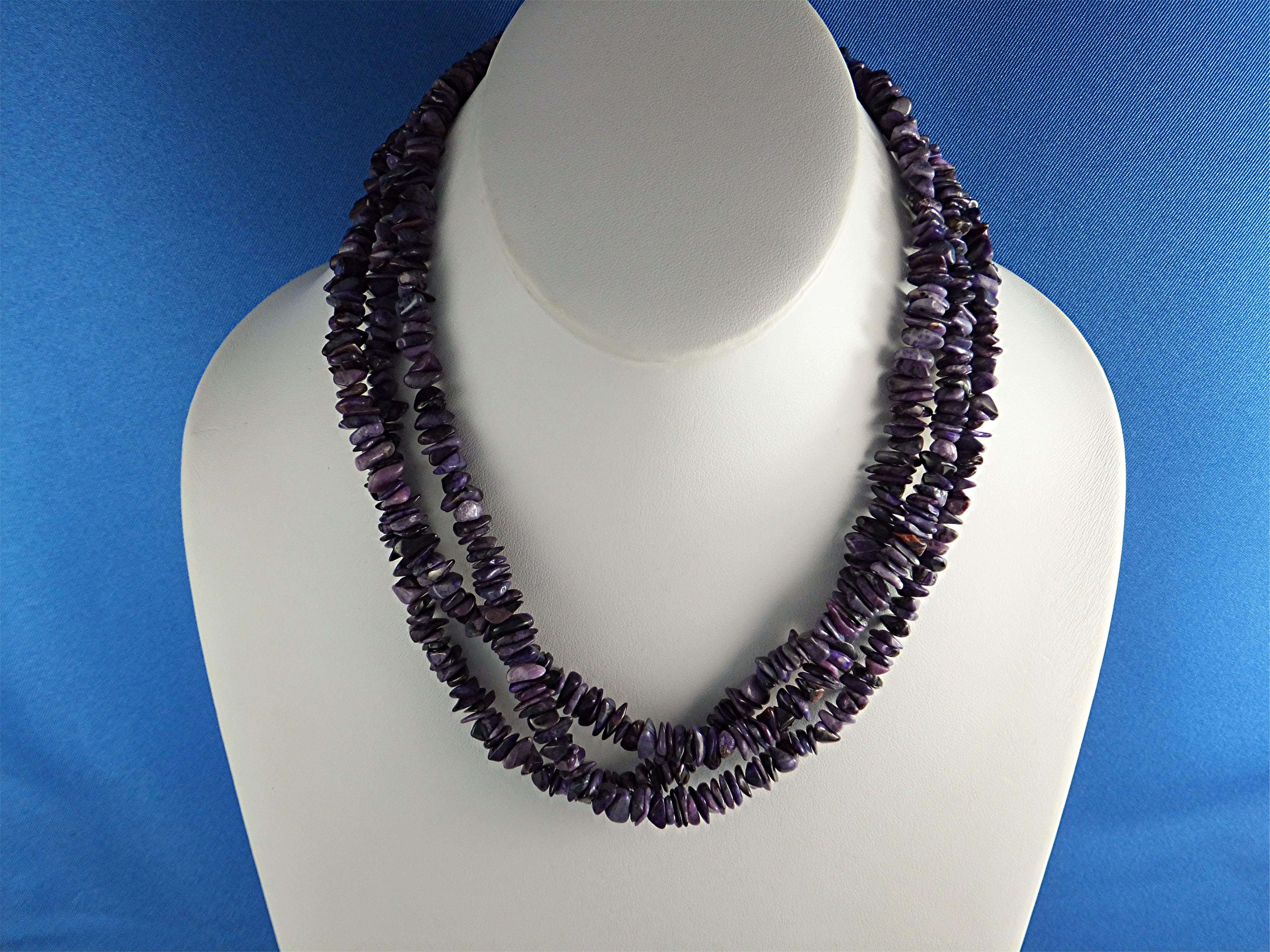 Necklace Russian Charoite Sterling Silver