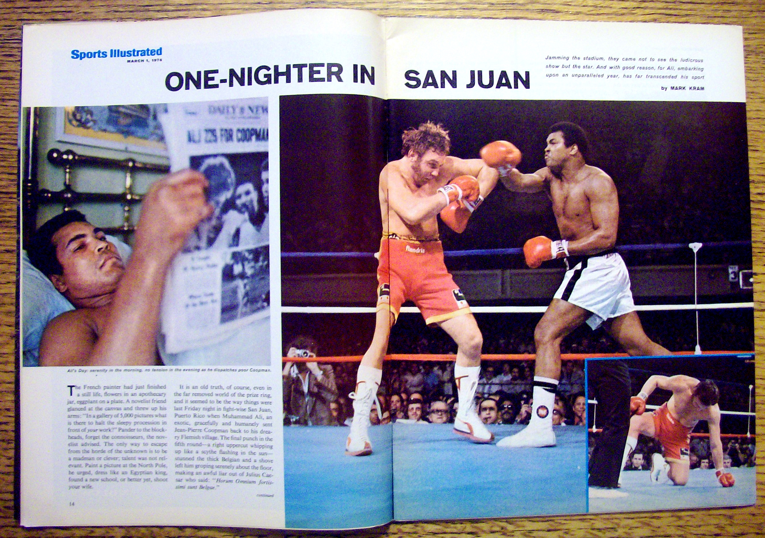 Sports Illustrated Magazine-March 1, 1976-Ali's Show