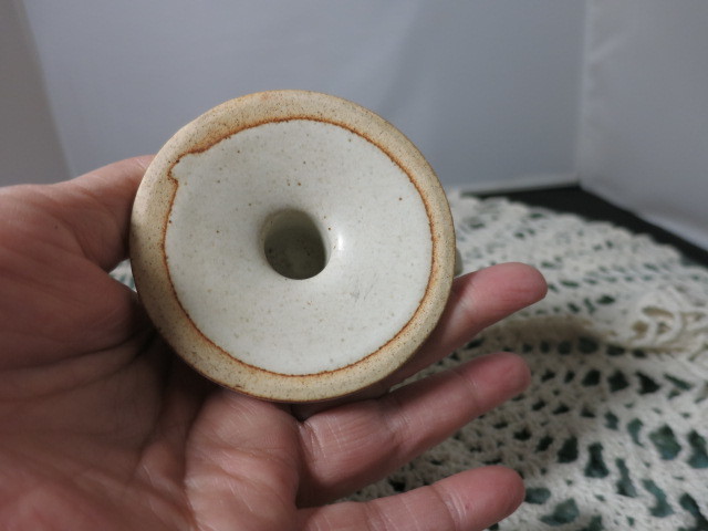Vintage Stoneware Cup Mug holds 8 fluid ounces