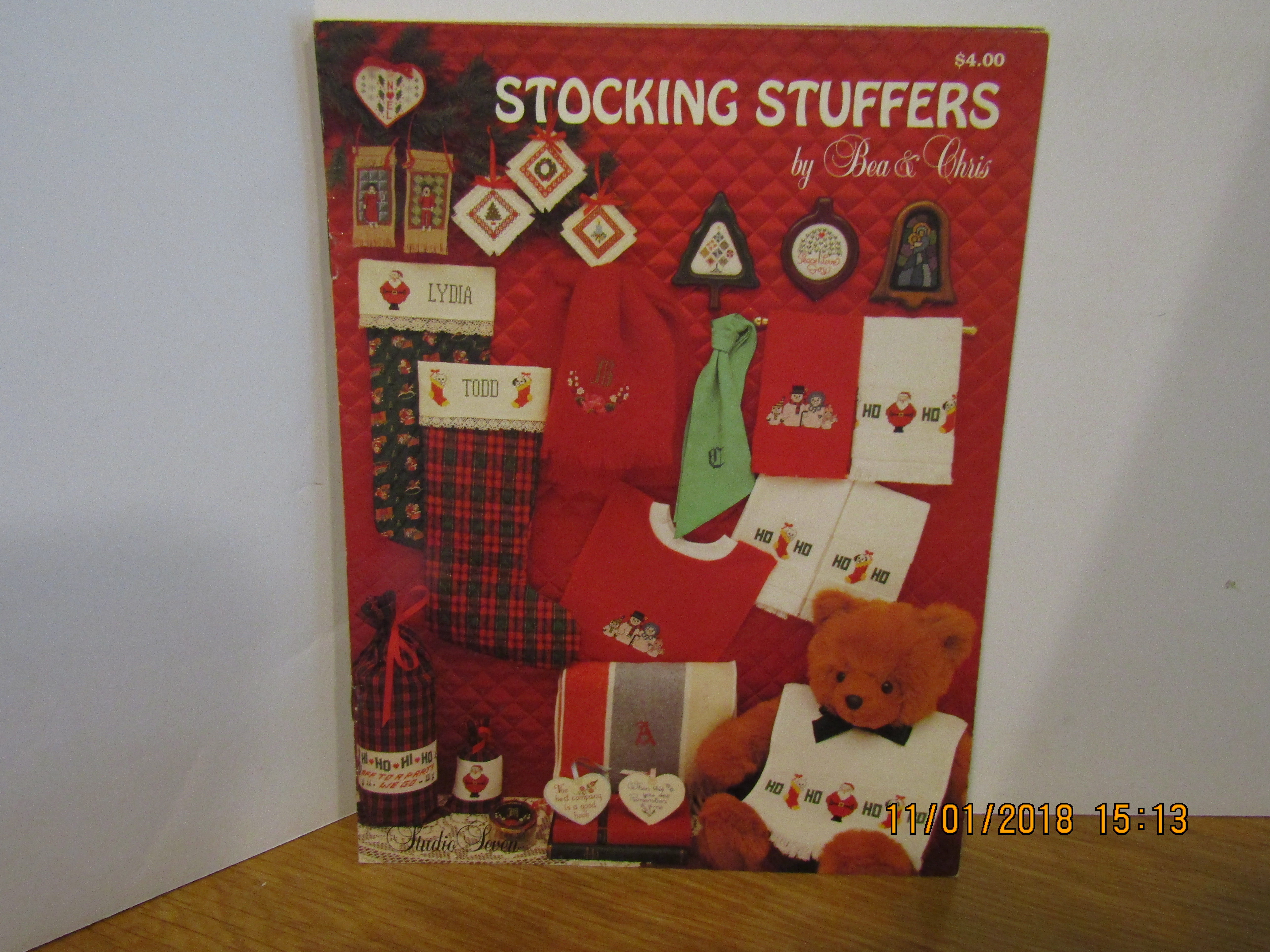 Studio Seven Cross Stitch Stocking Stuffers #1