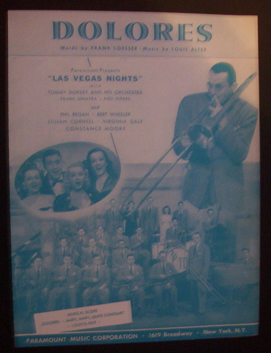 Sheet Music For 1941 Dolores
