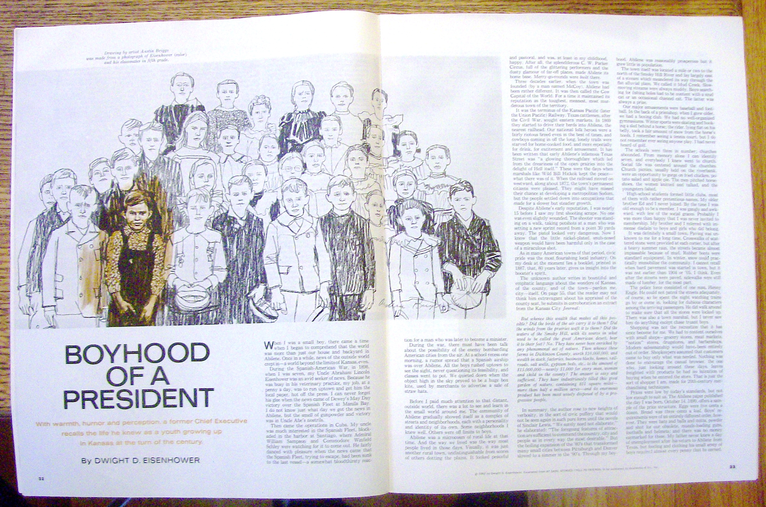 Saturday Evening Post Magazine-April 8, 1967-Eisenhower