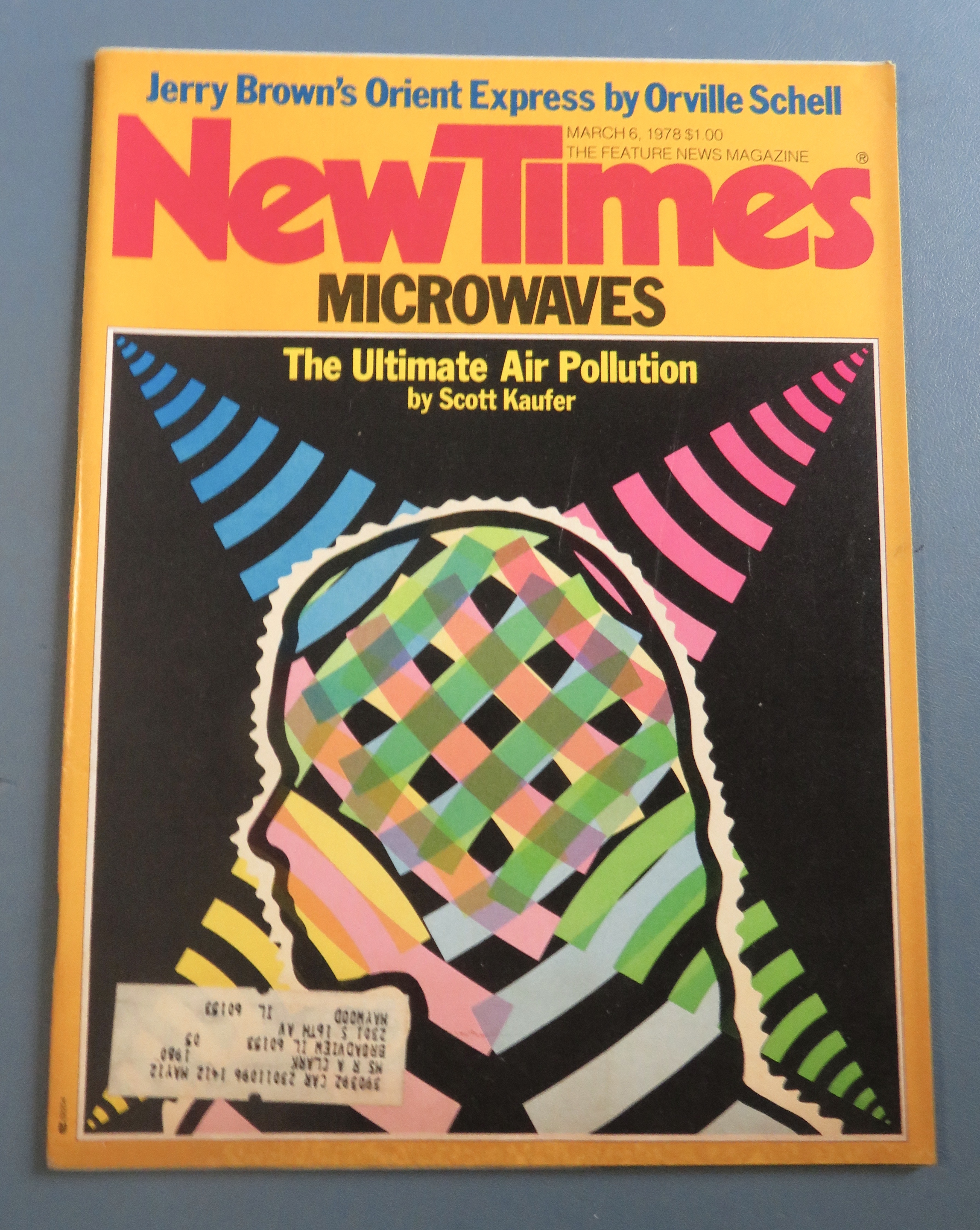 New Times Magazine March 6, 1978 Ultimate Air Pollution