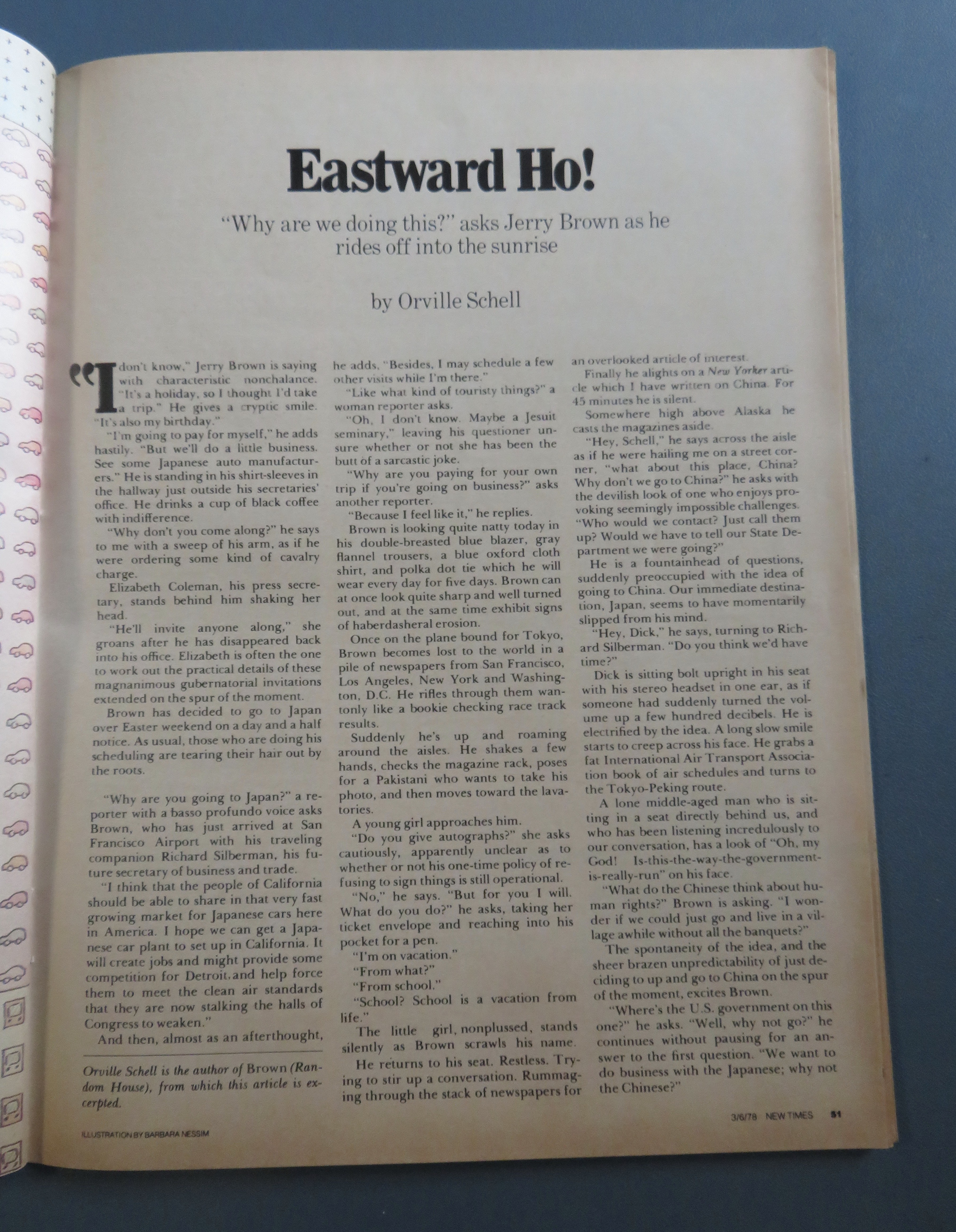 New Times Magazine March 6, 1978 Ultimate Air Pollution