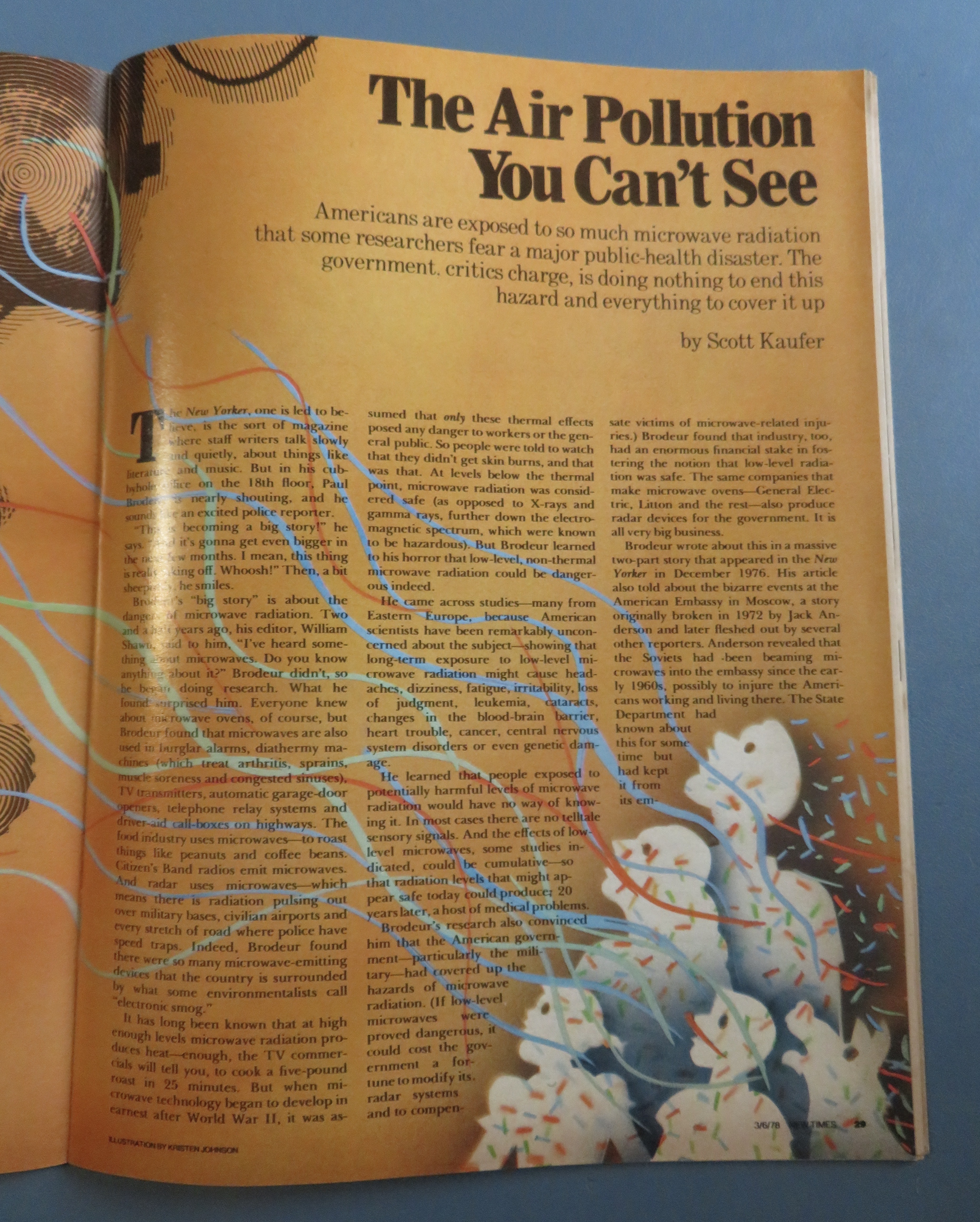New Times Magazine March 6, 1978 Ultimate Air Pollution