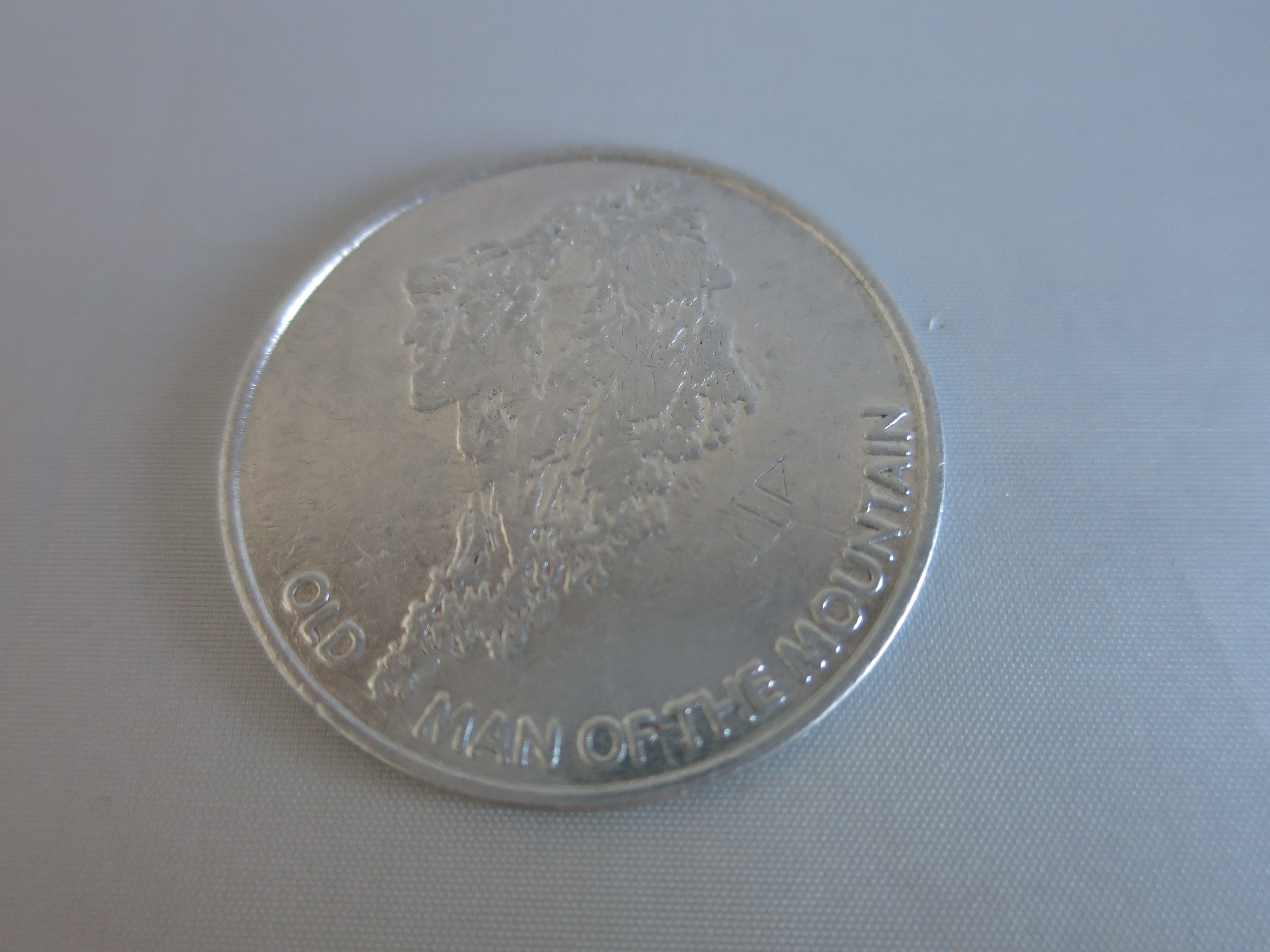 Old Man Of The Mountain New Hampshire Lottery Scratch Coin Token