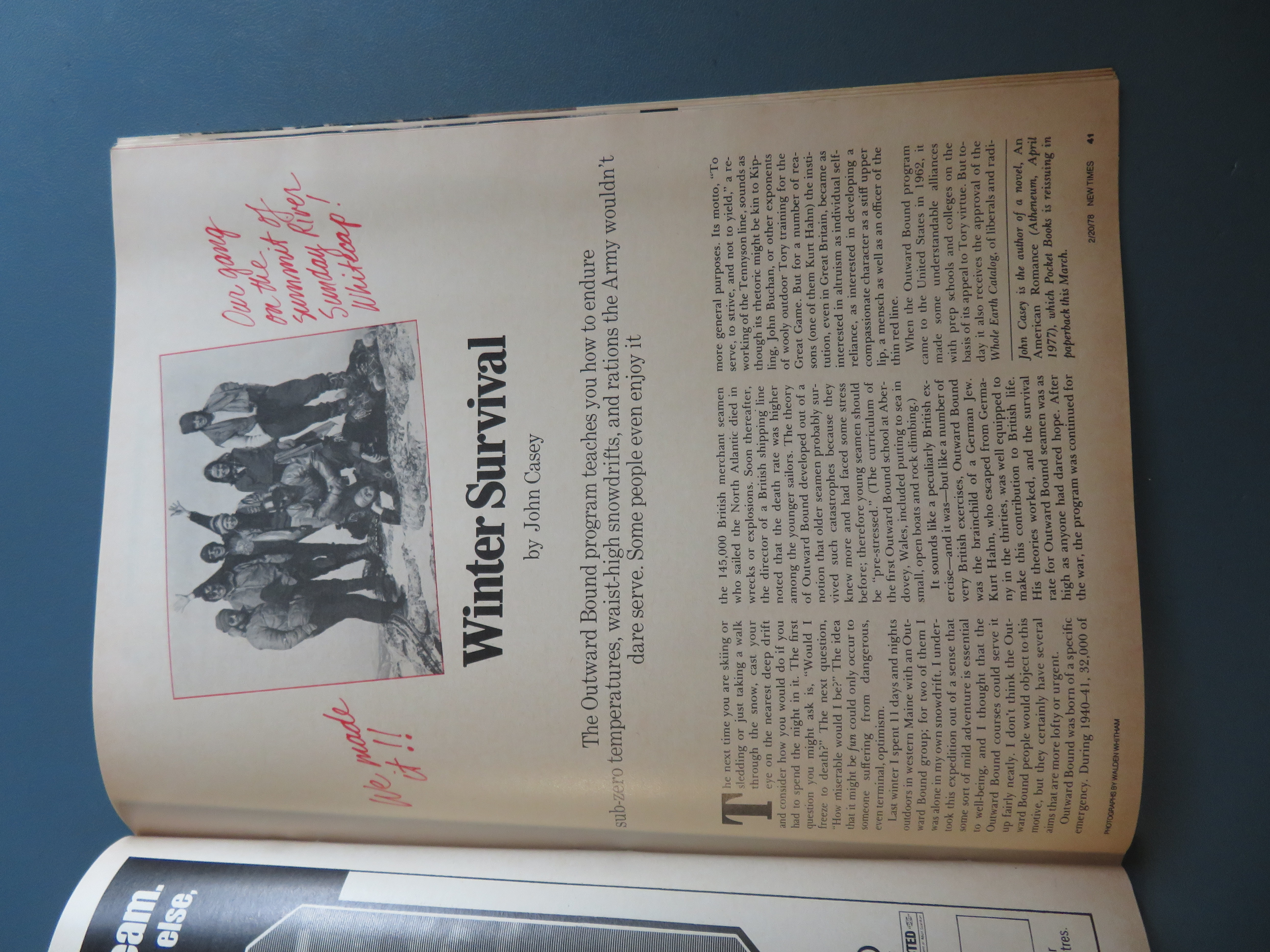 New Times Magazine February 20, 1978 Fired
