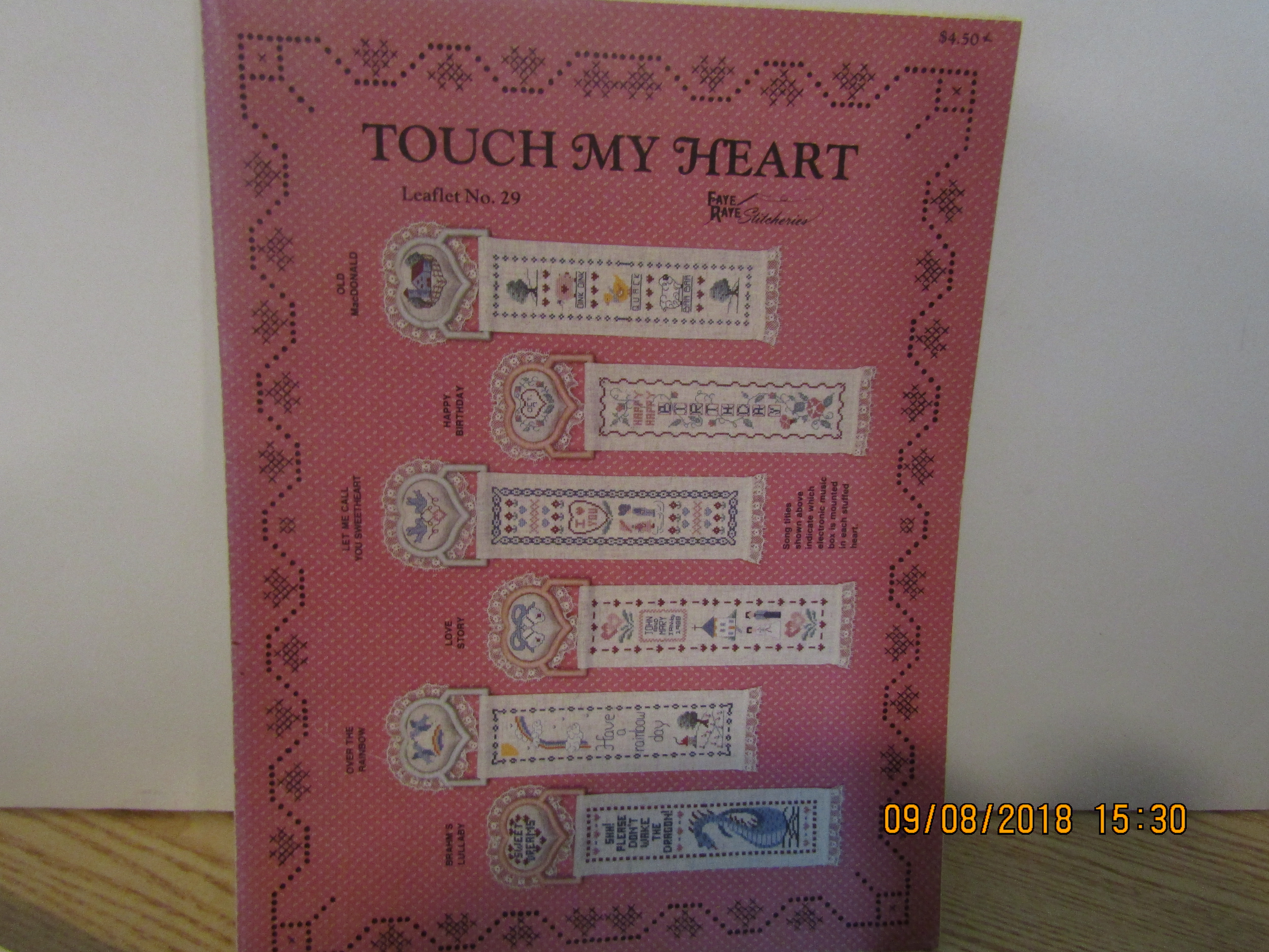 Faye-Raye Craft Book Touch My Heart #29