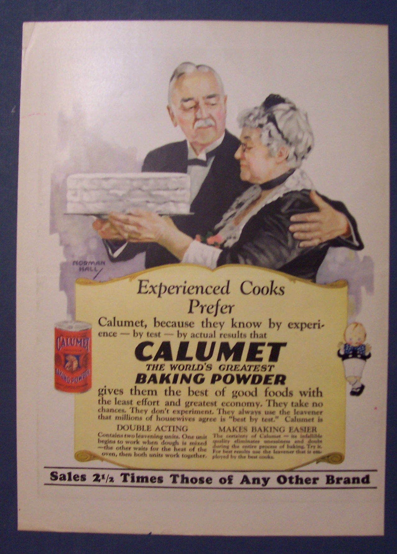 1927  Calumet  Baking  Powder