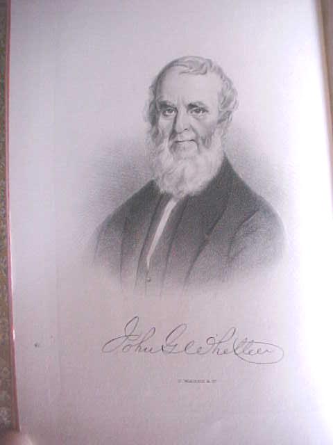 John Greenleaf Whittier Poetical Works Leather 1800