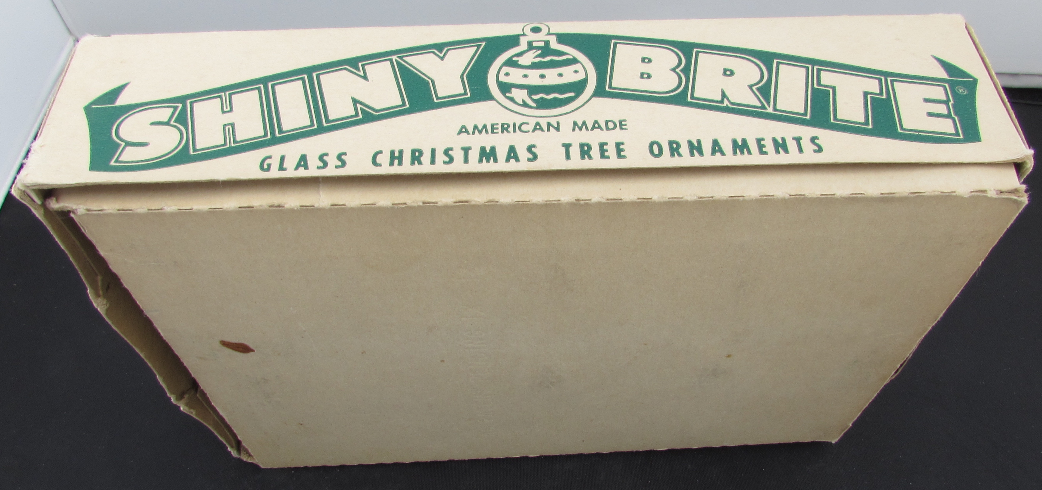 Shiny Brite Glass Christmas Tree Bulb Ornaments