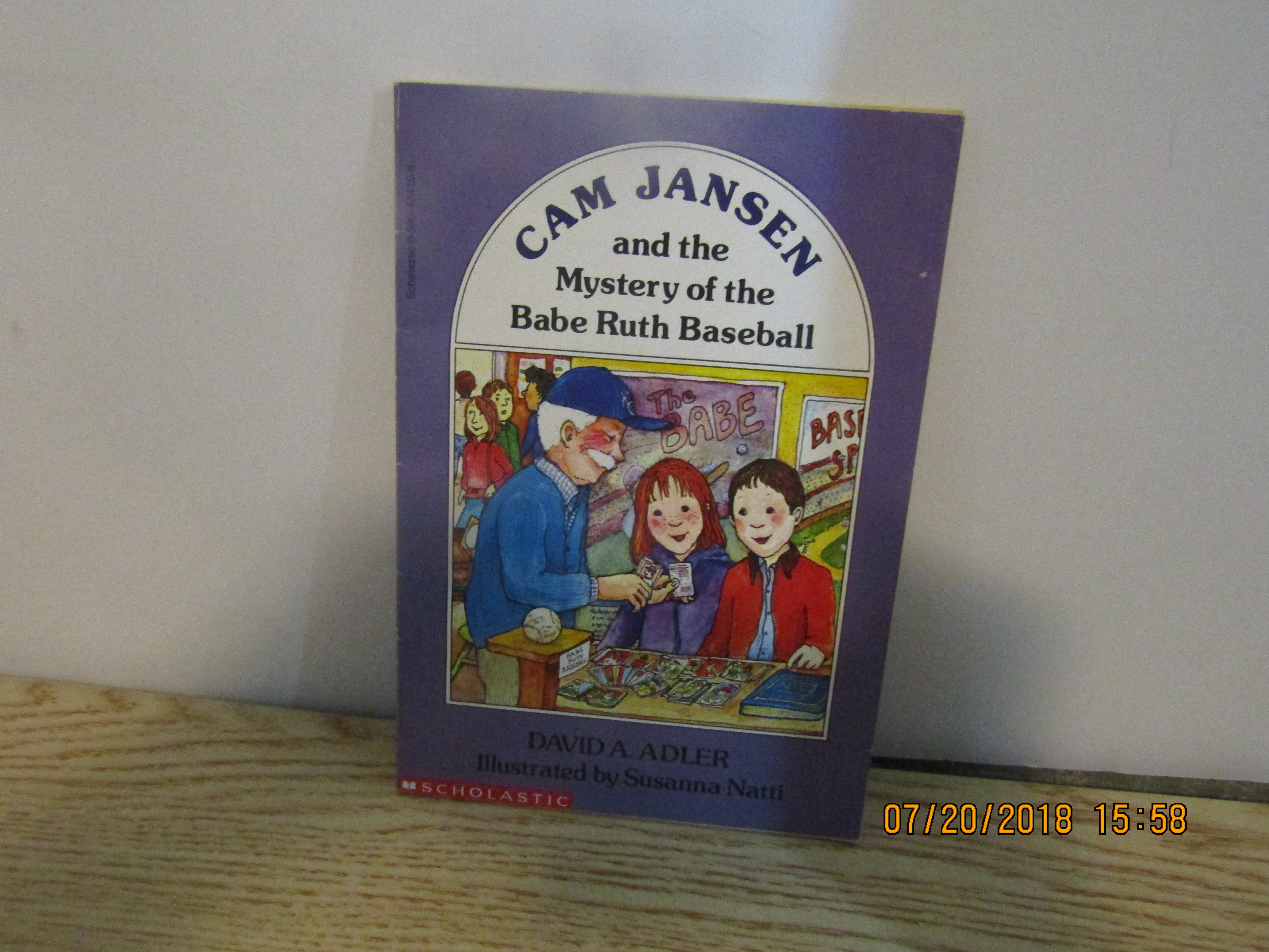 Scholastic Junior  Readers Cam Jansen Mystery Book