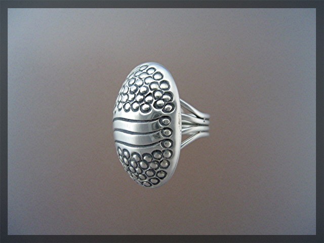 Orville Tsinni Navajo Sterling Silver Ring