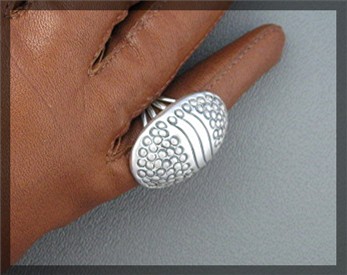 Orville Tsinni Navajo Sterling Silver Ring