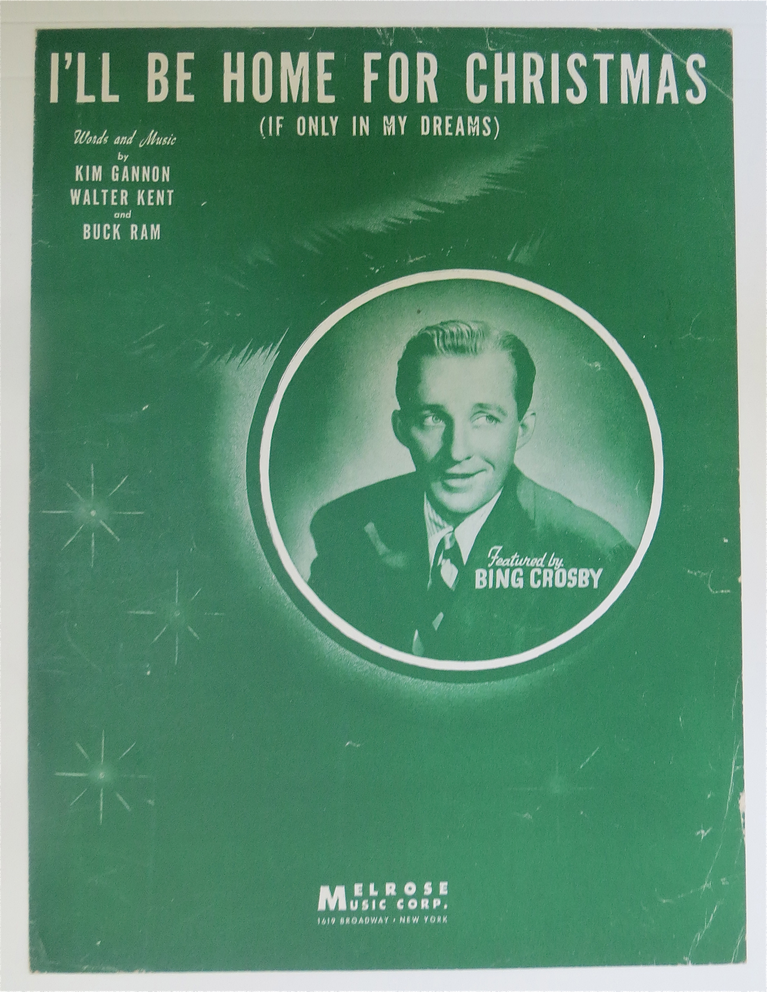 1943 I'll Be Home For Christmas with Bing Crosby