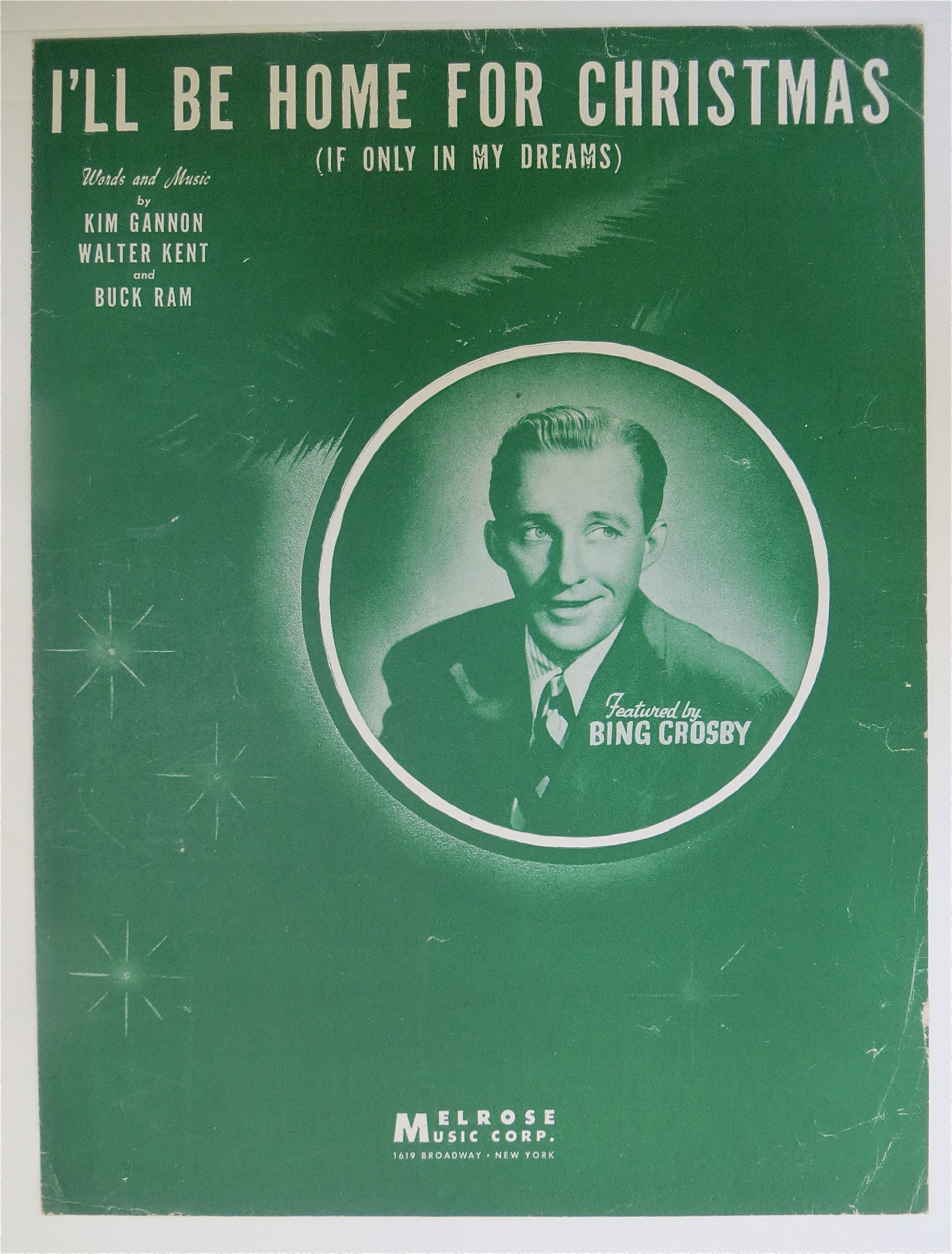 1943 I'll Be Home For Christmas with Bing Crosby