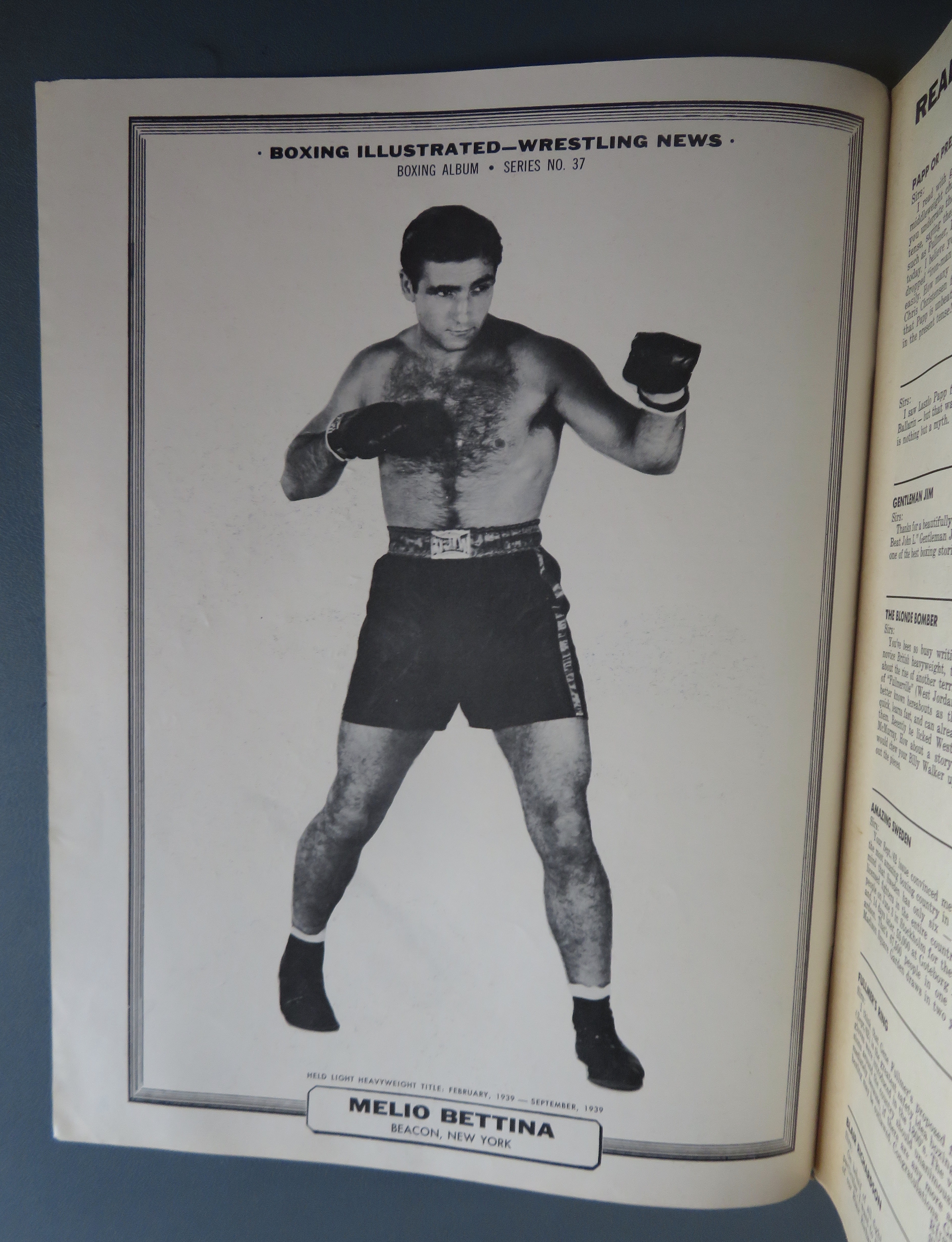 Boxing Illustrated Wrestling Magazine October 1962