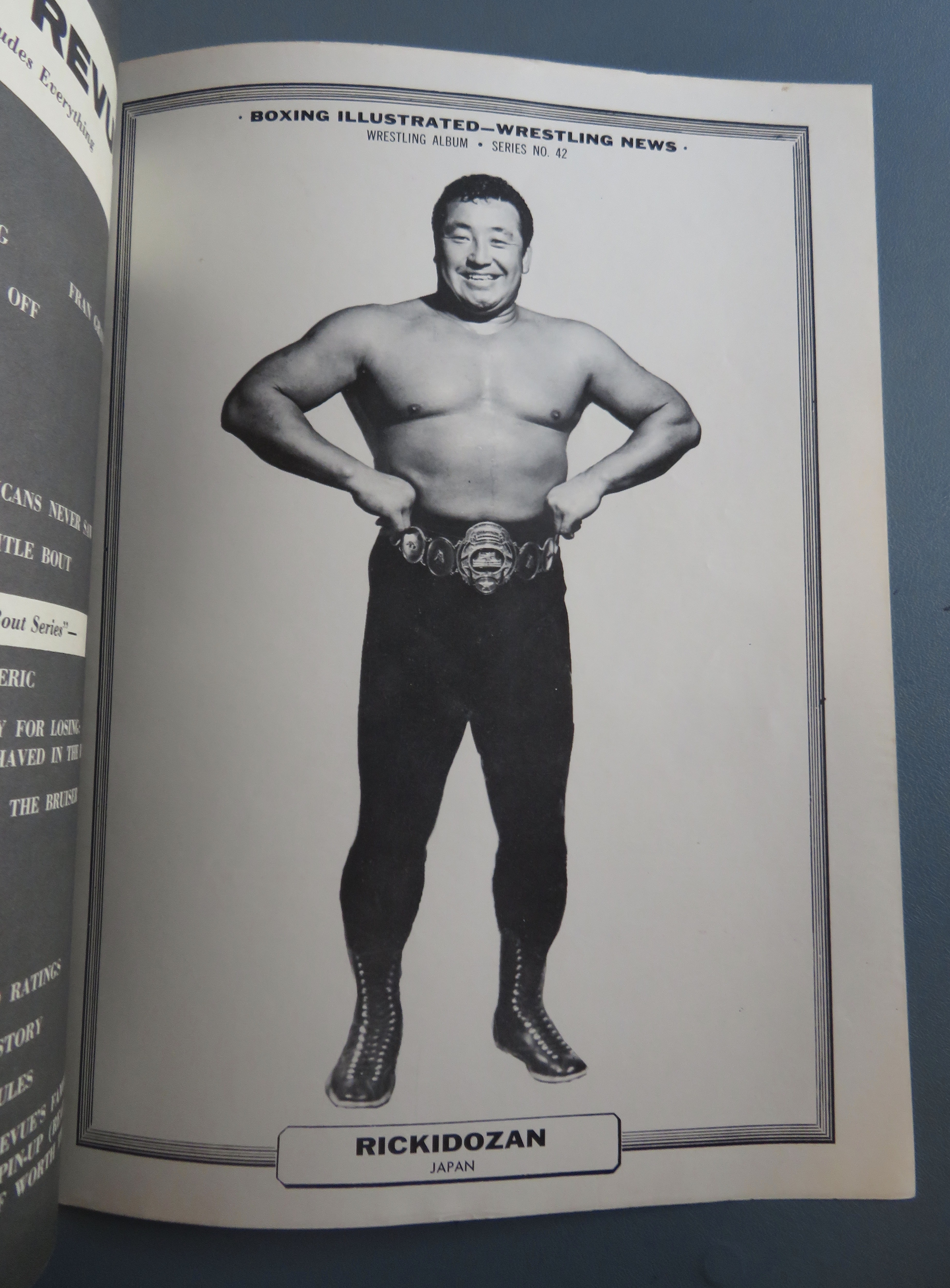 Boxing Illustrated Wrestling Magazine October 1962