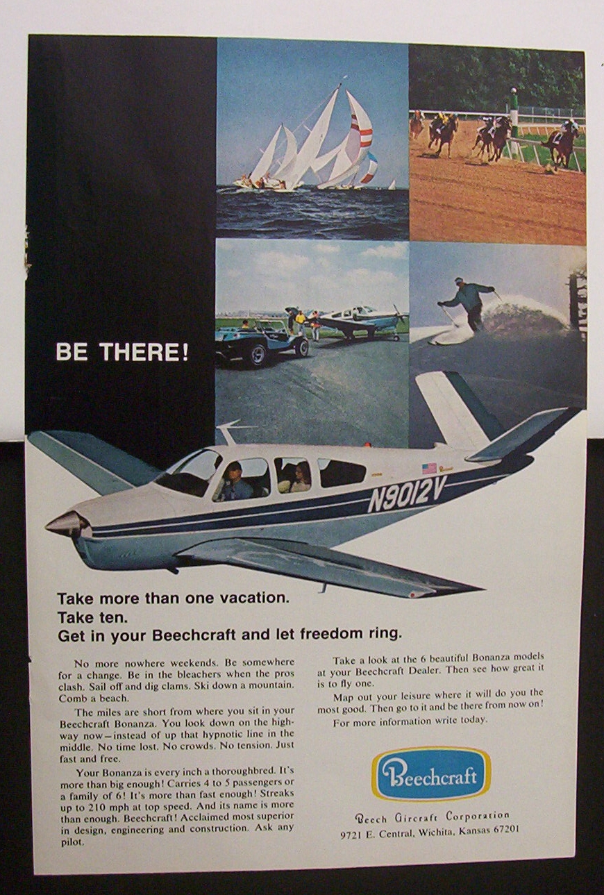 1970 Beechcraft Aircraft