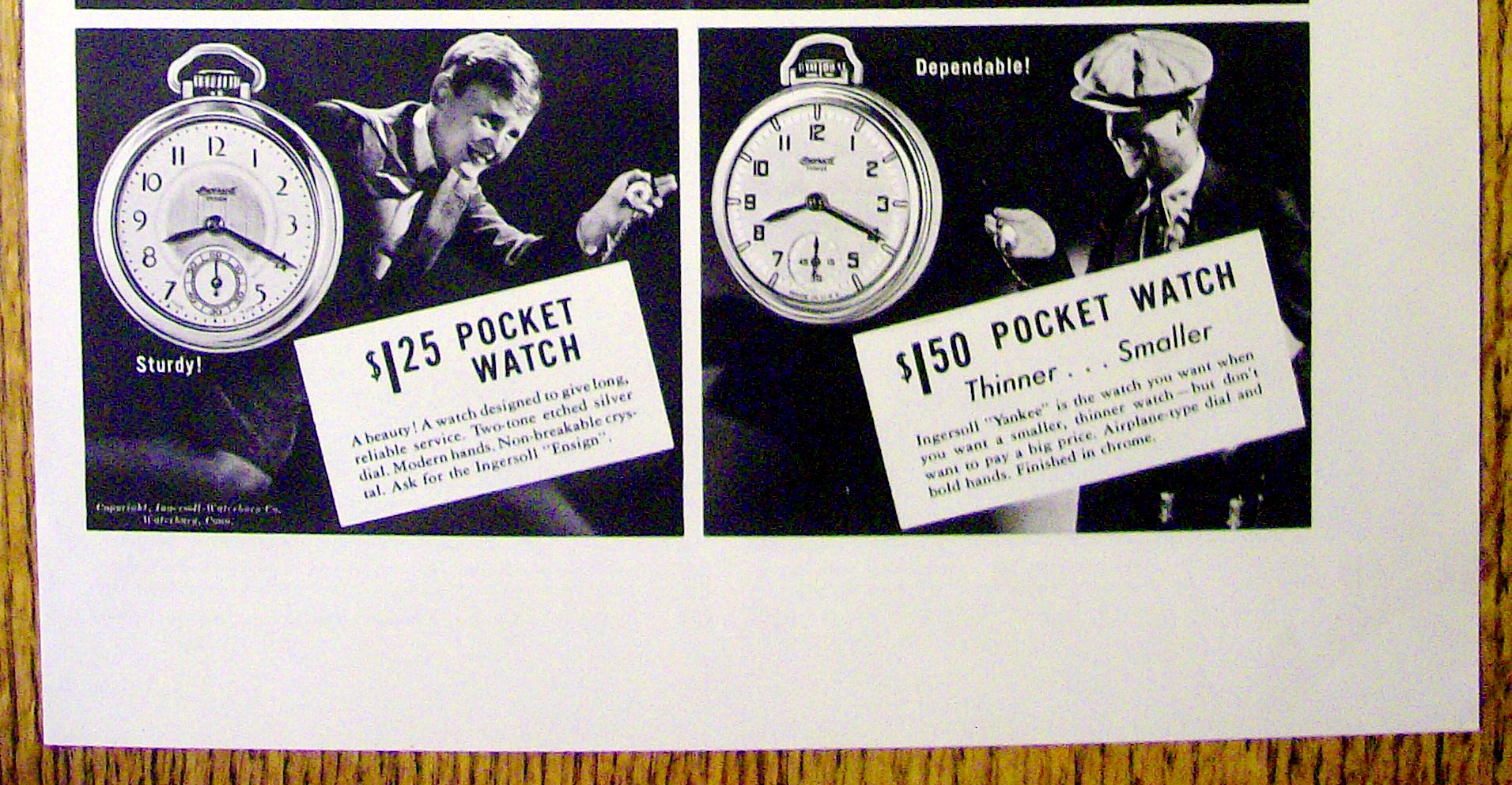 1937 Ingersoll Watch