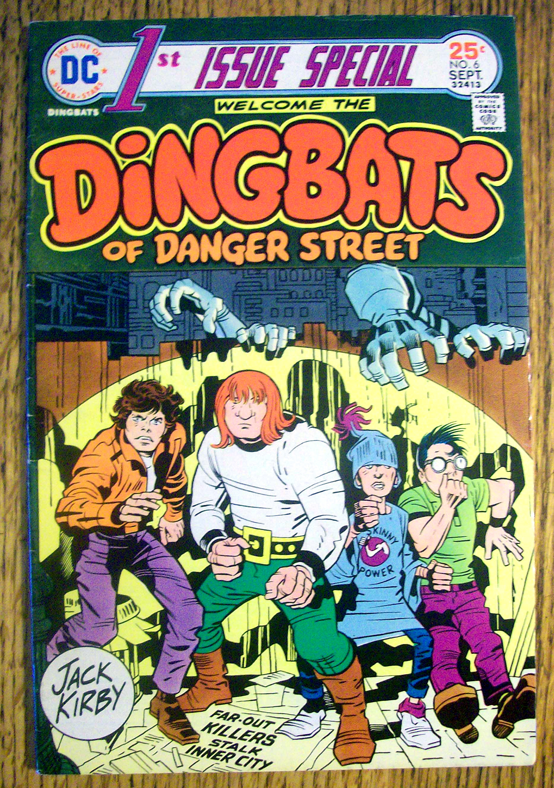 Dingbats Of Danger Street Comic #6-September 1975