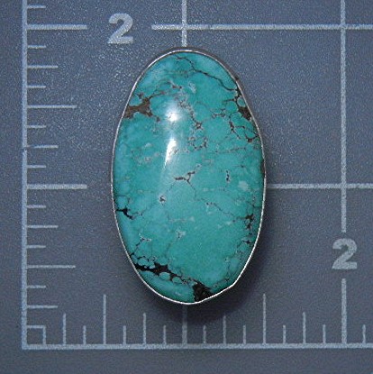Rocki Gorman K.C. Cook Sterling Silver Turquoise Ring