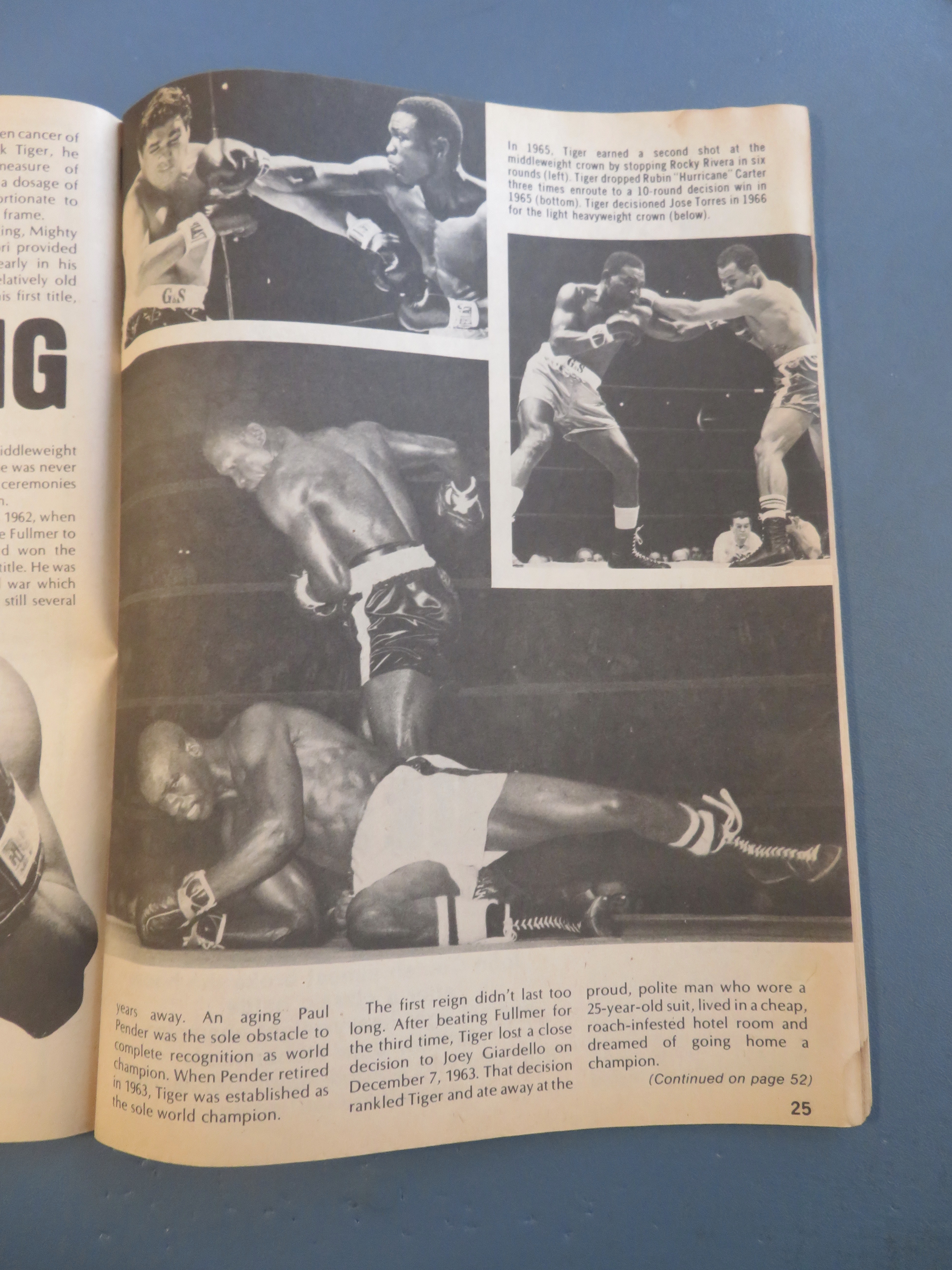 Big Book Of Boxing Magazine January 1980 Matthew Saad