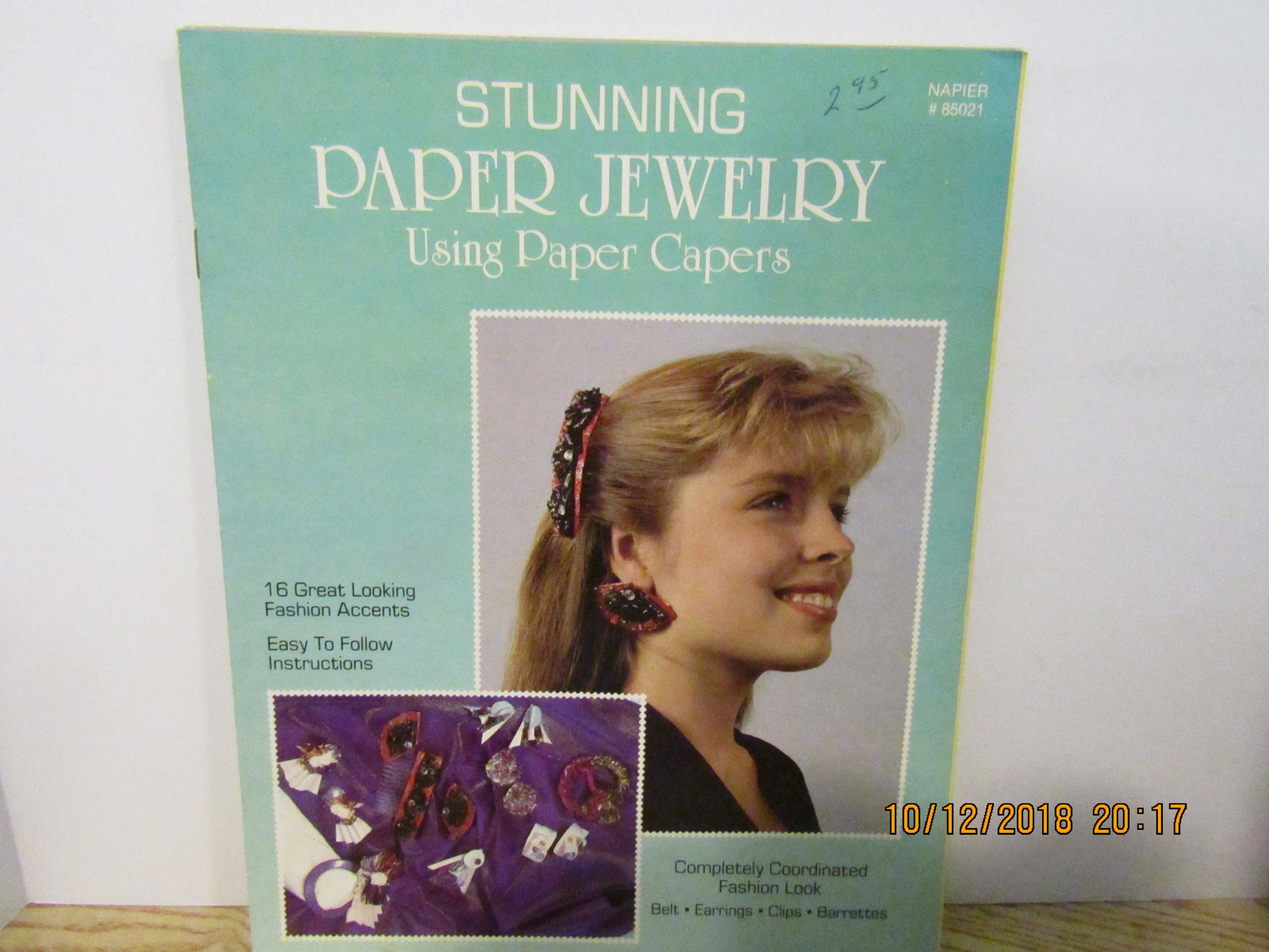 Napier Craft Book Stunning Paper Jewelry #85021