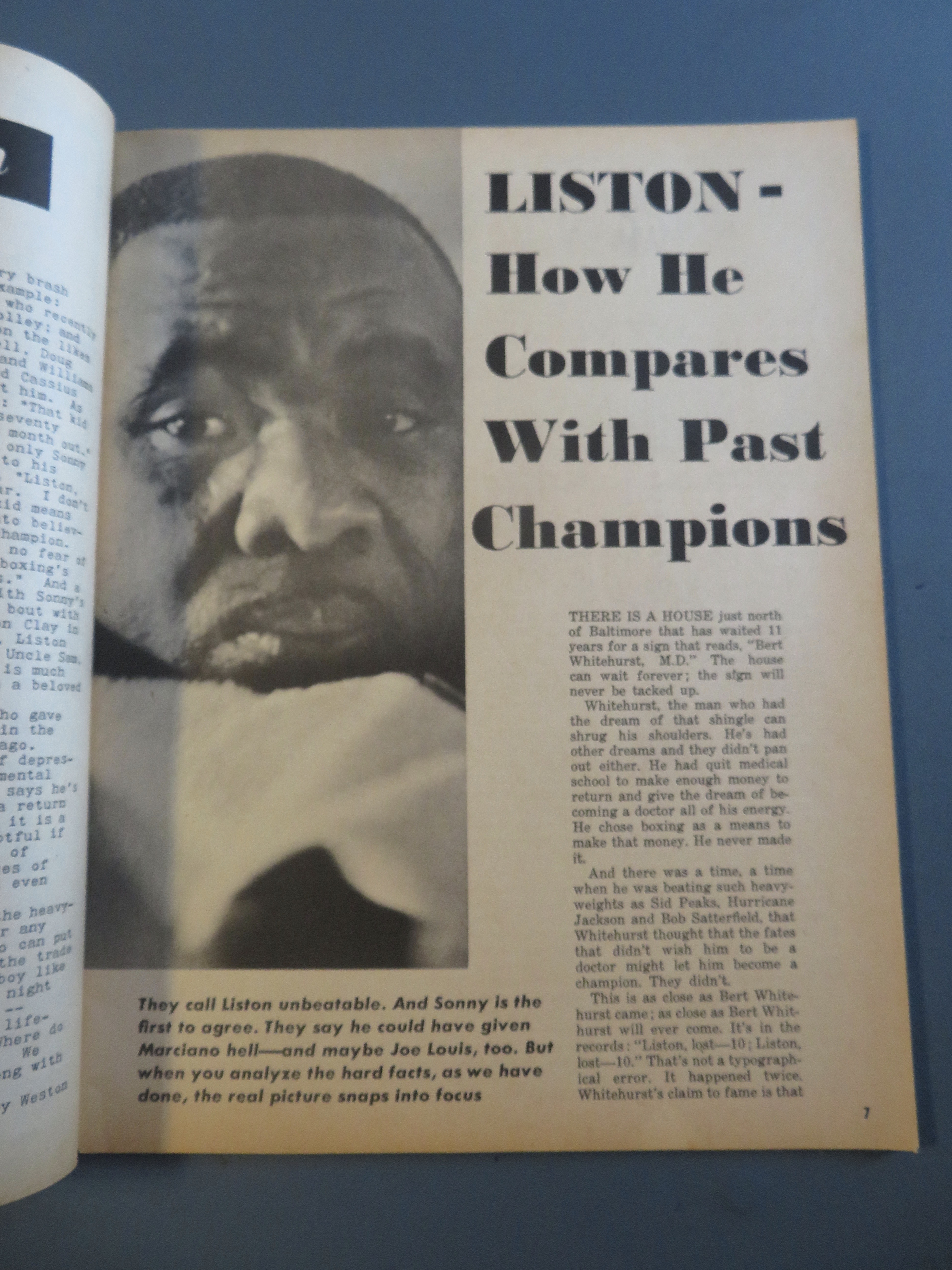 Boxing Illustrated Wrestling News Magazine Nov 1963
