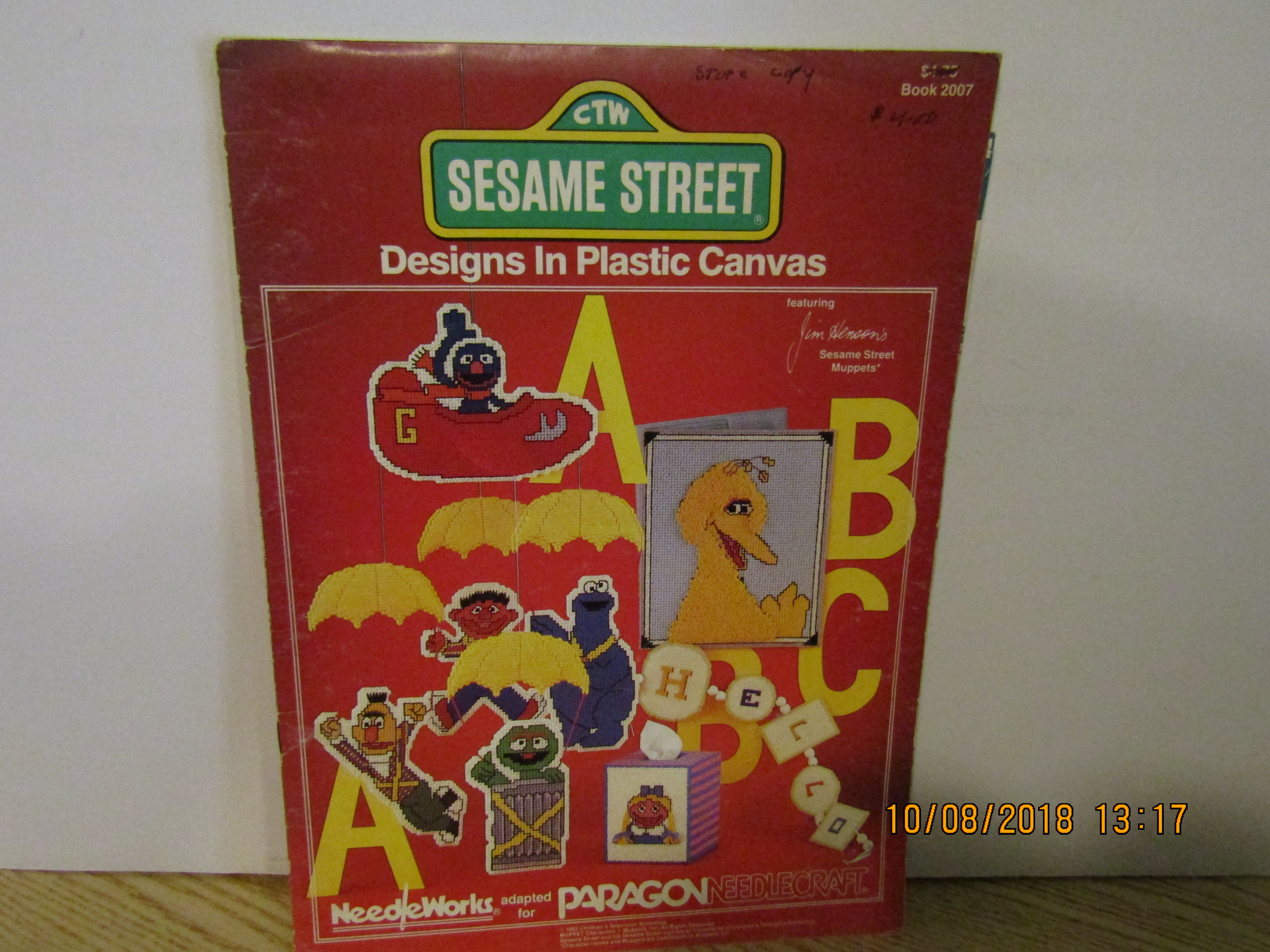 Needleworks SesameStreet Designs In PlasticCanvas #2007