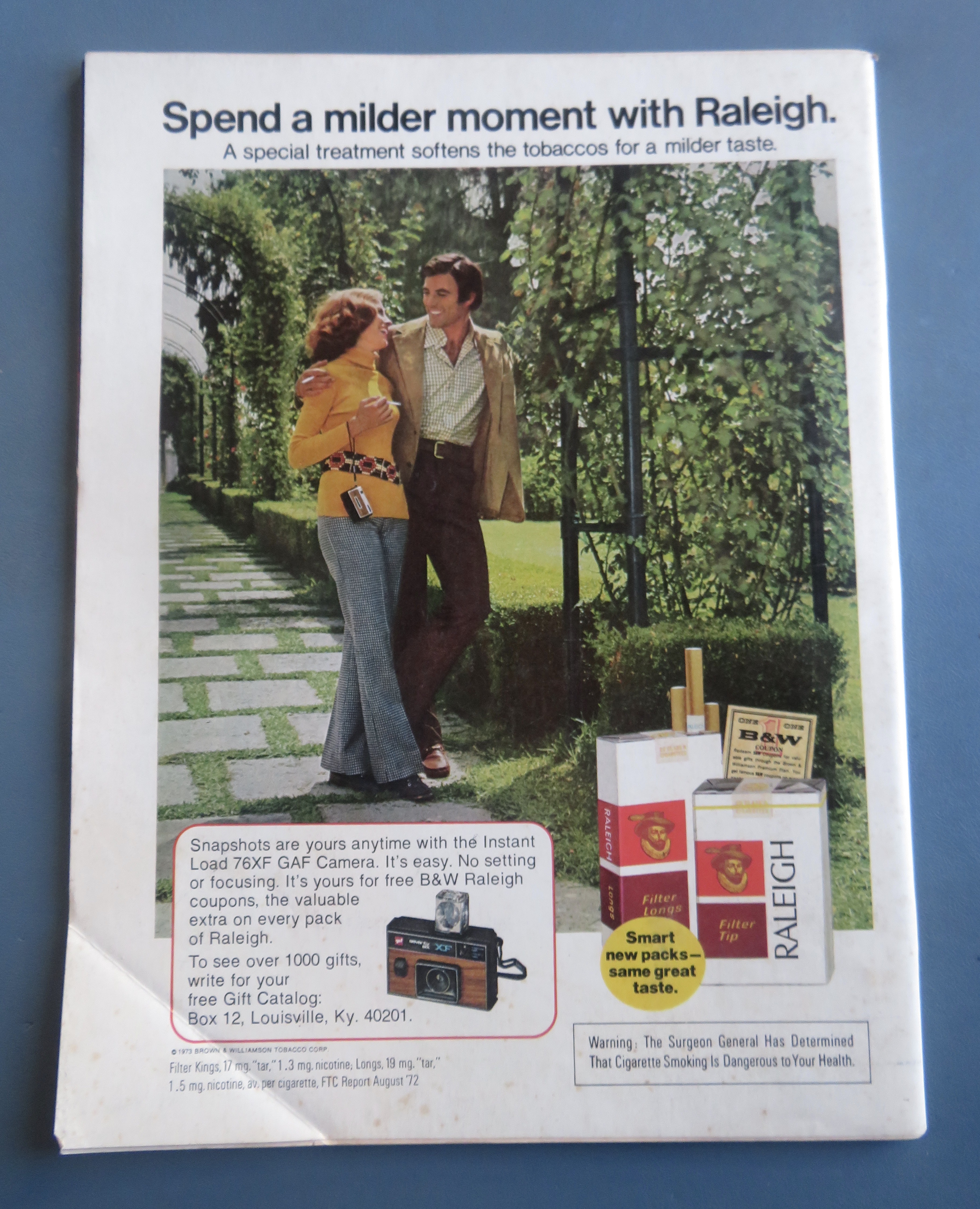 Newsweek Magazine February 26, 1973 Paul Galanti & Wife