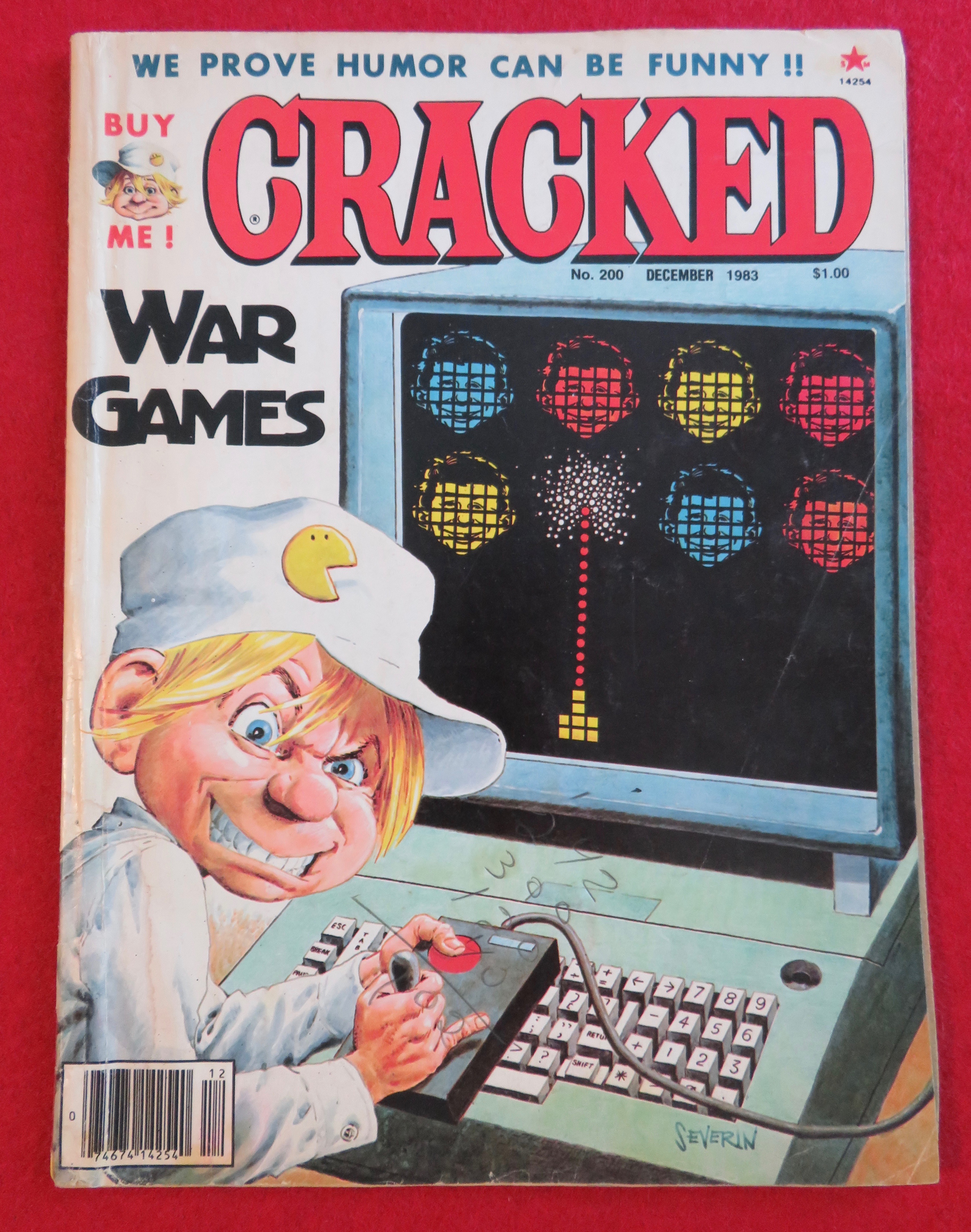 Cracked Magazine December 1983 War Games