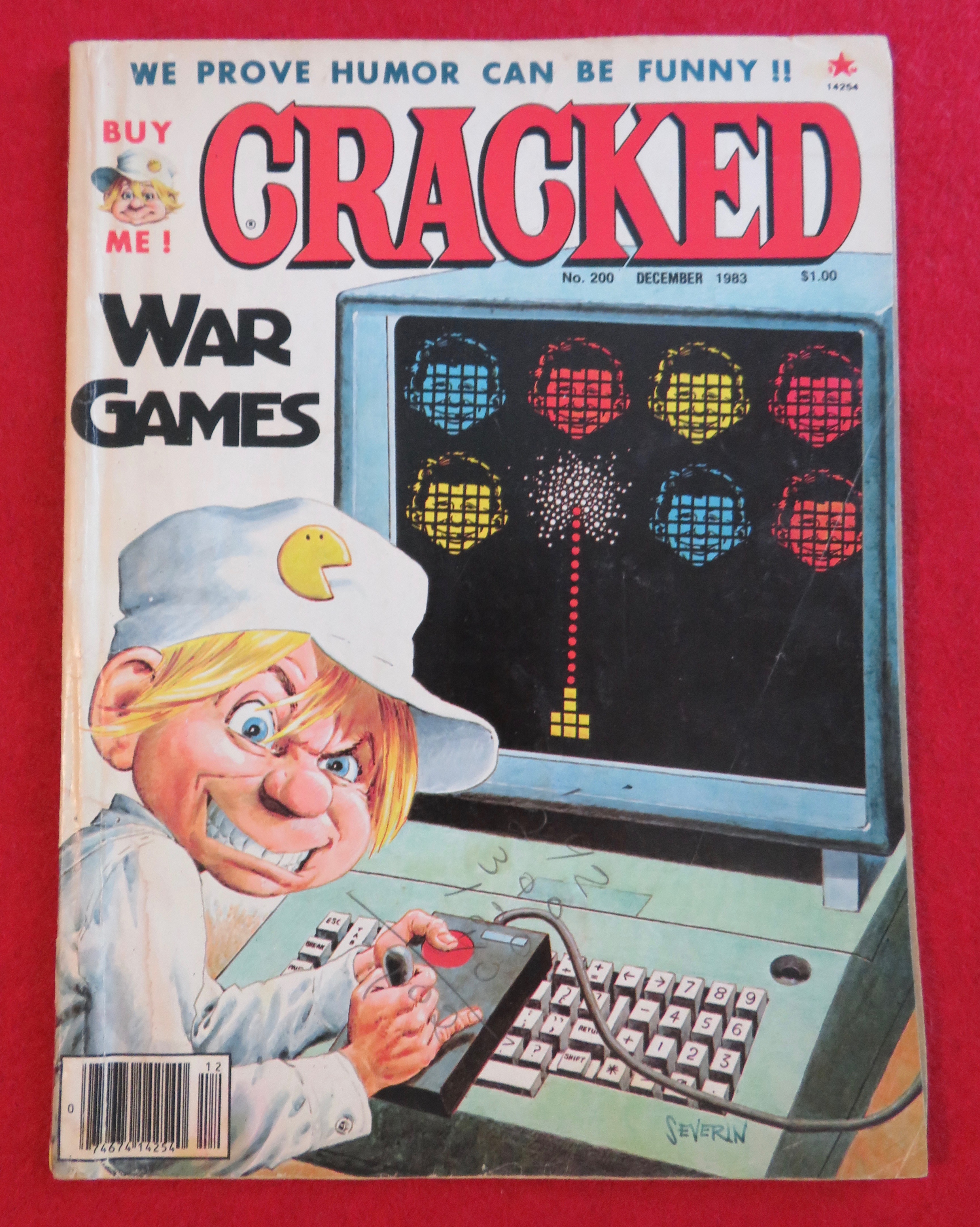 Cracked Magazine December 1983 War Games