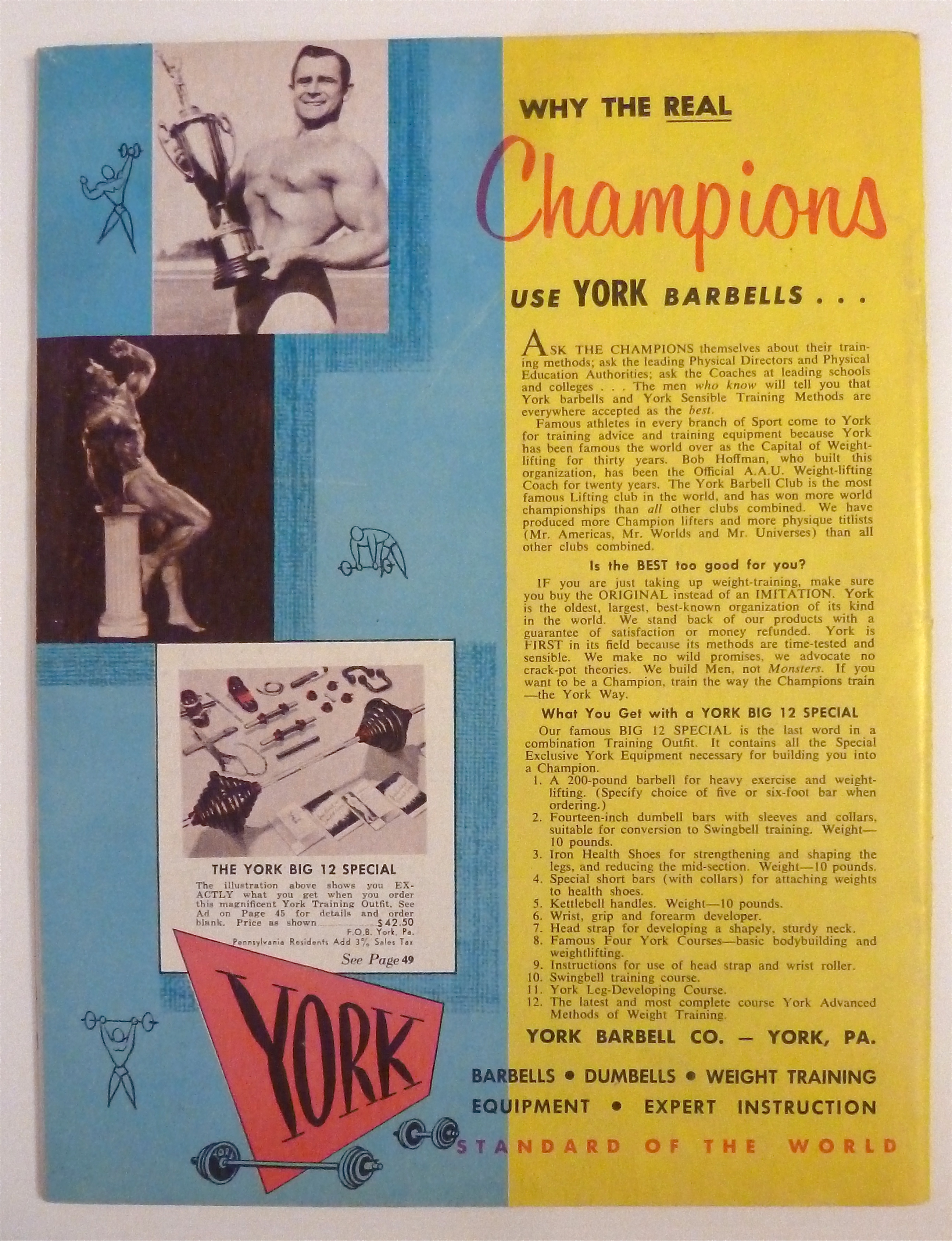 Strength & Health Magazine March 1959 Vern Weaver