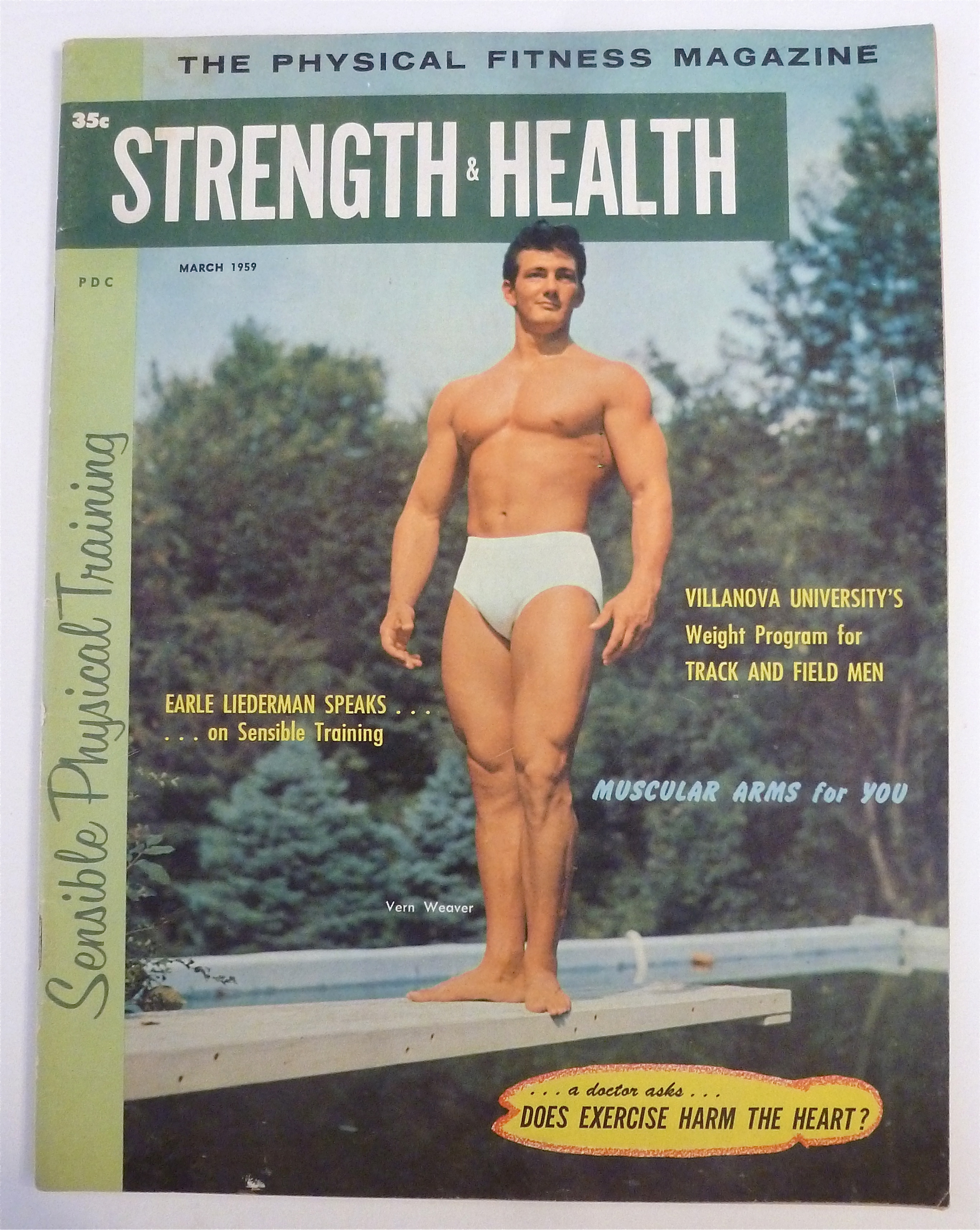 Strength & Health Magazine March 1959 Vern Weaver