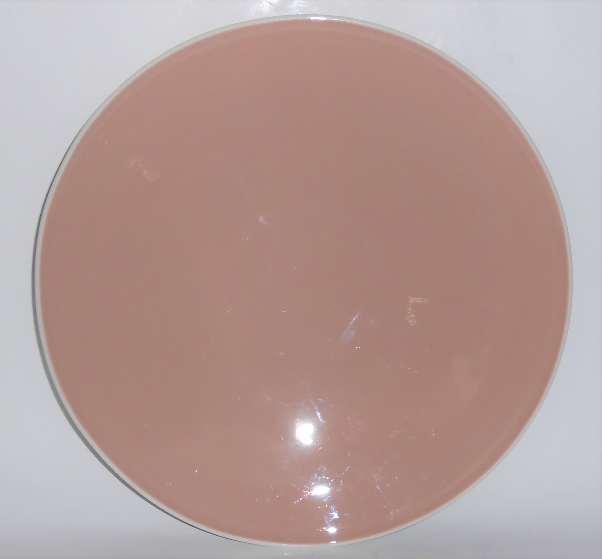 Franciscan Pottery Contours Art Ware Coral/Ivory Com