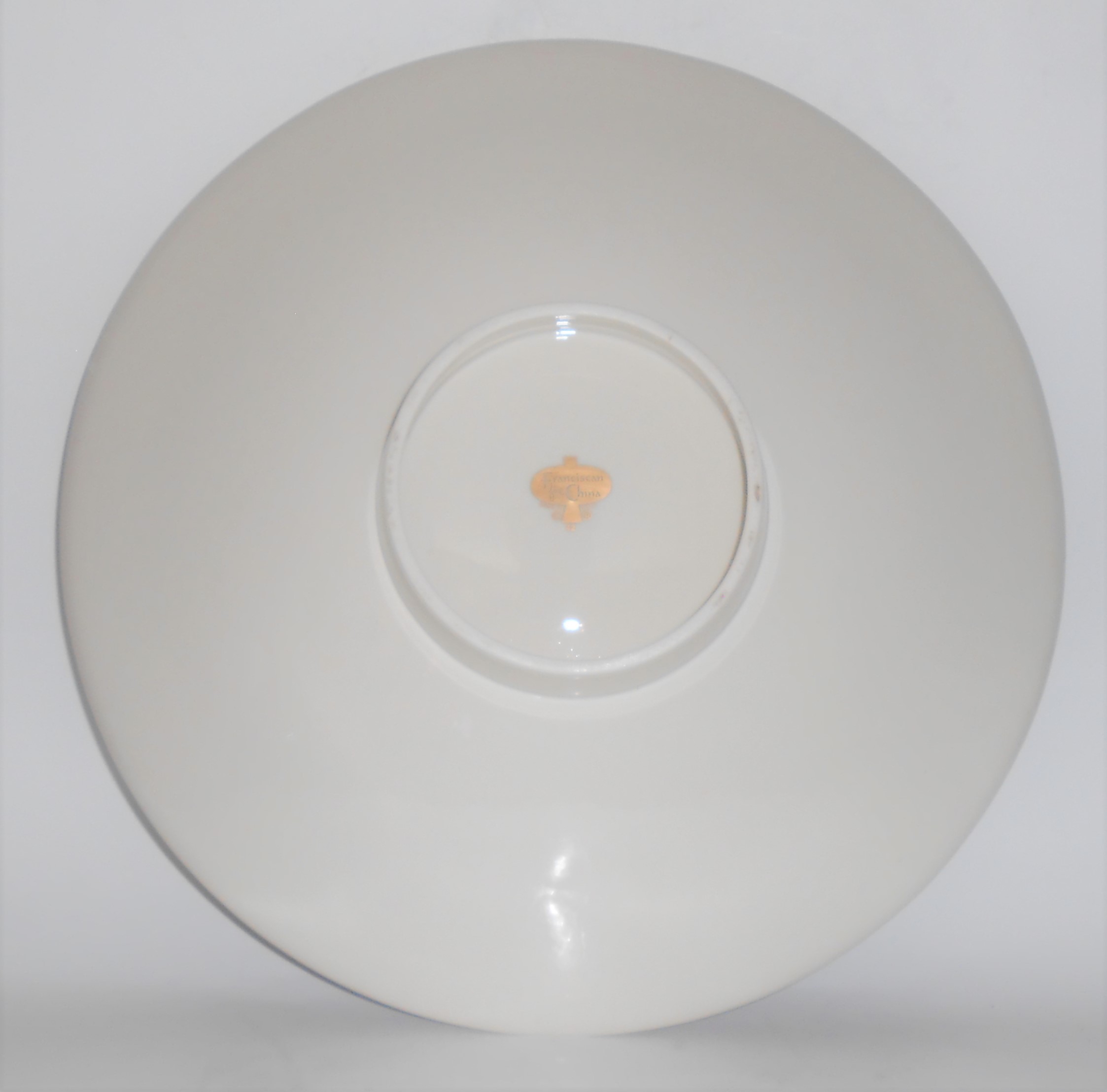 Franciscan Pottery Contours Art Ware Coral/Ivory Com