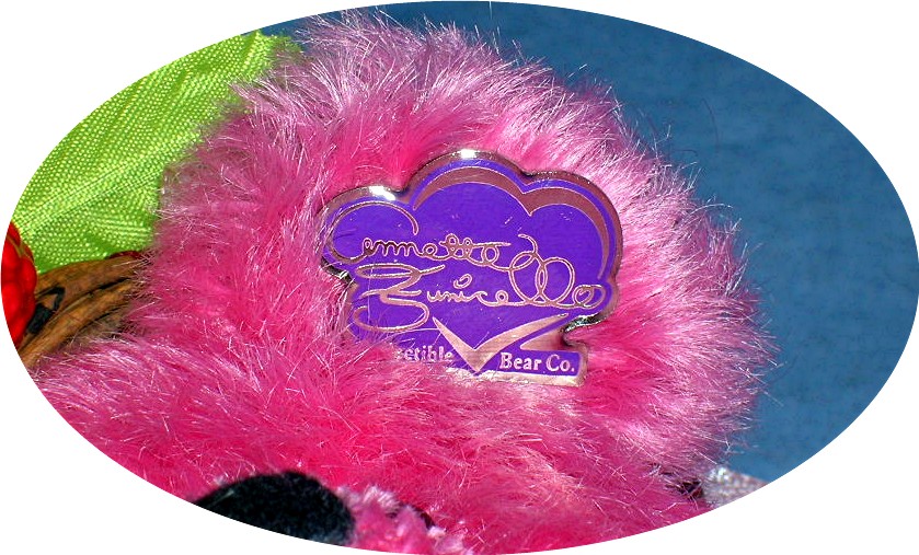 Annette Funicello  Pink Mohair Bear 10 Inches