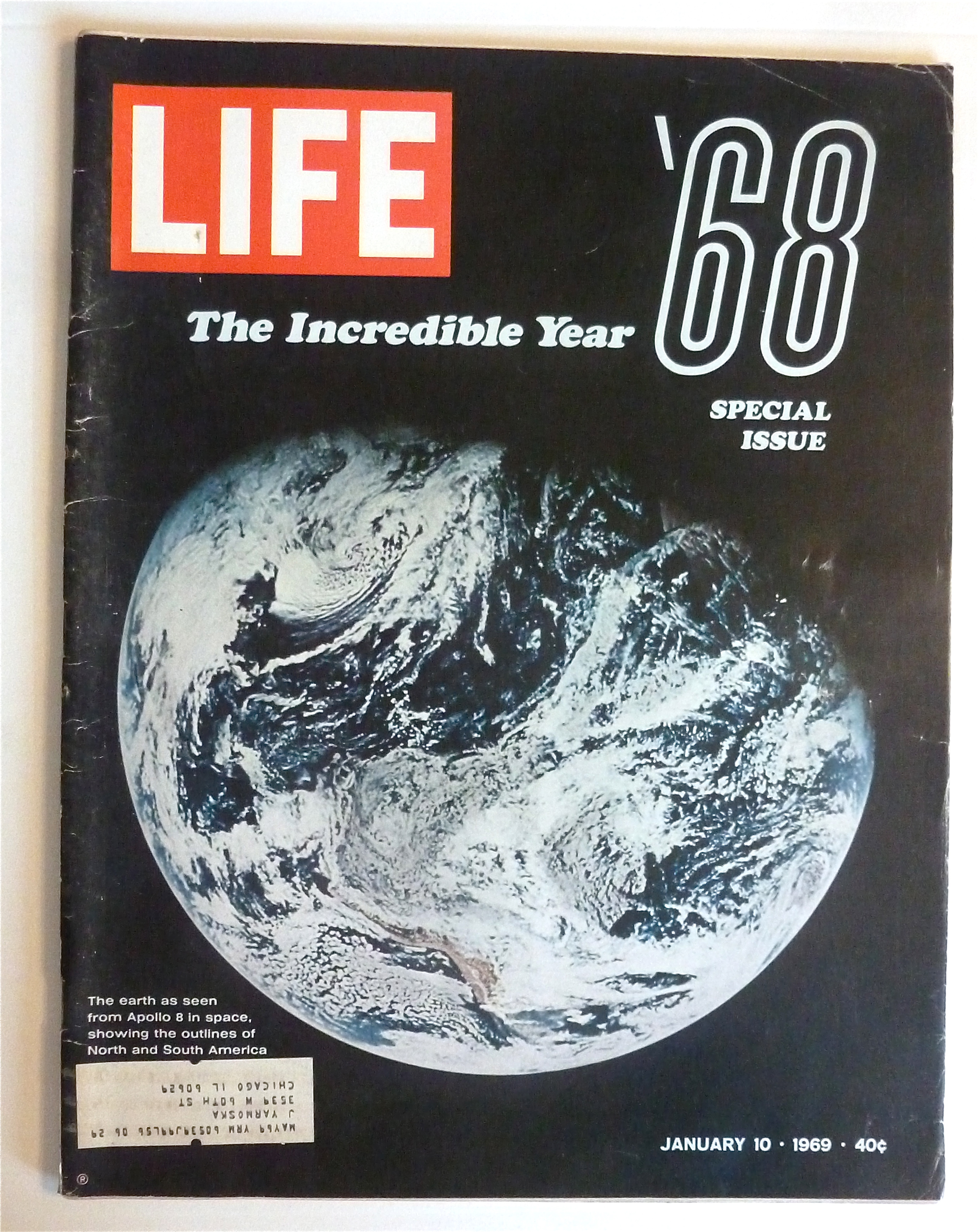 Life Magazine-January 10, 1969-The Incredible Year